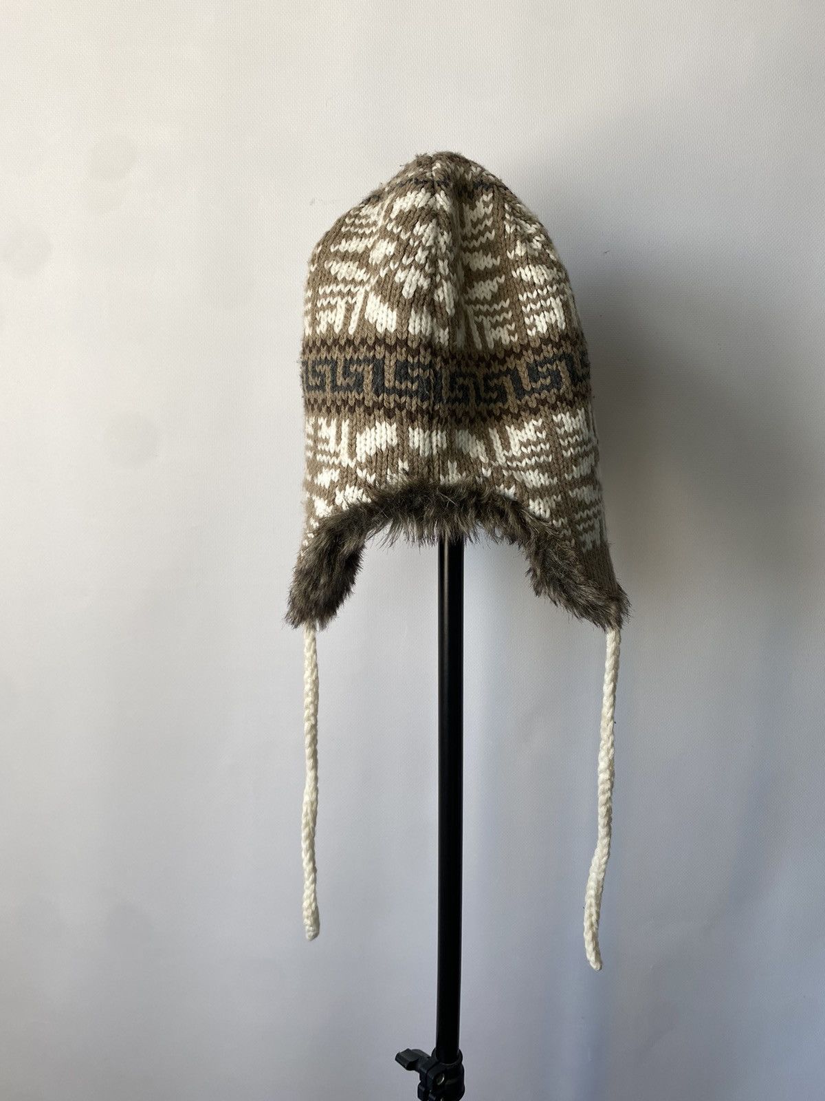 Japanese Brand × Vintage Y2K HYPE FUZZY MOHAIRE AVIATOR USSR USHANKA HAT bubble Size ONE SIZE - 5 Thumbnail