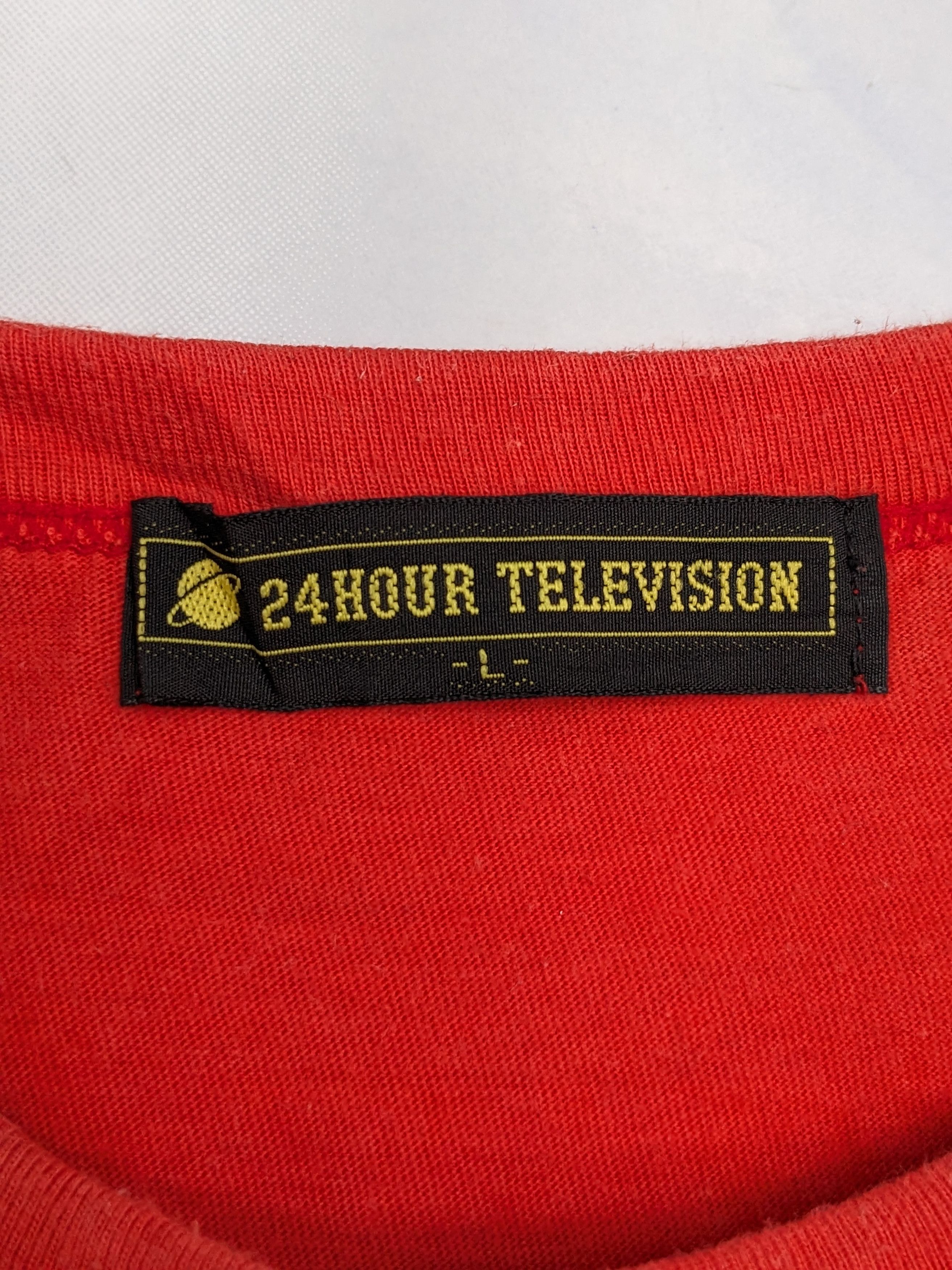 Bape Bape 24 Hours Television Tee Size US L / EU 52-54 / 3 - 4 Thumbnail