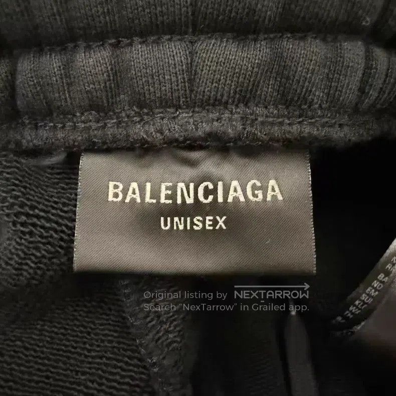Balenciaga Balenciaga size S Faded Distressed Logo Print Long Pants Size US 27 - 3 Thumbnail
