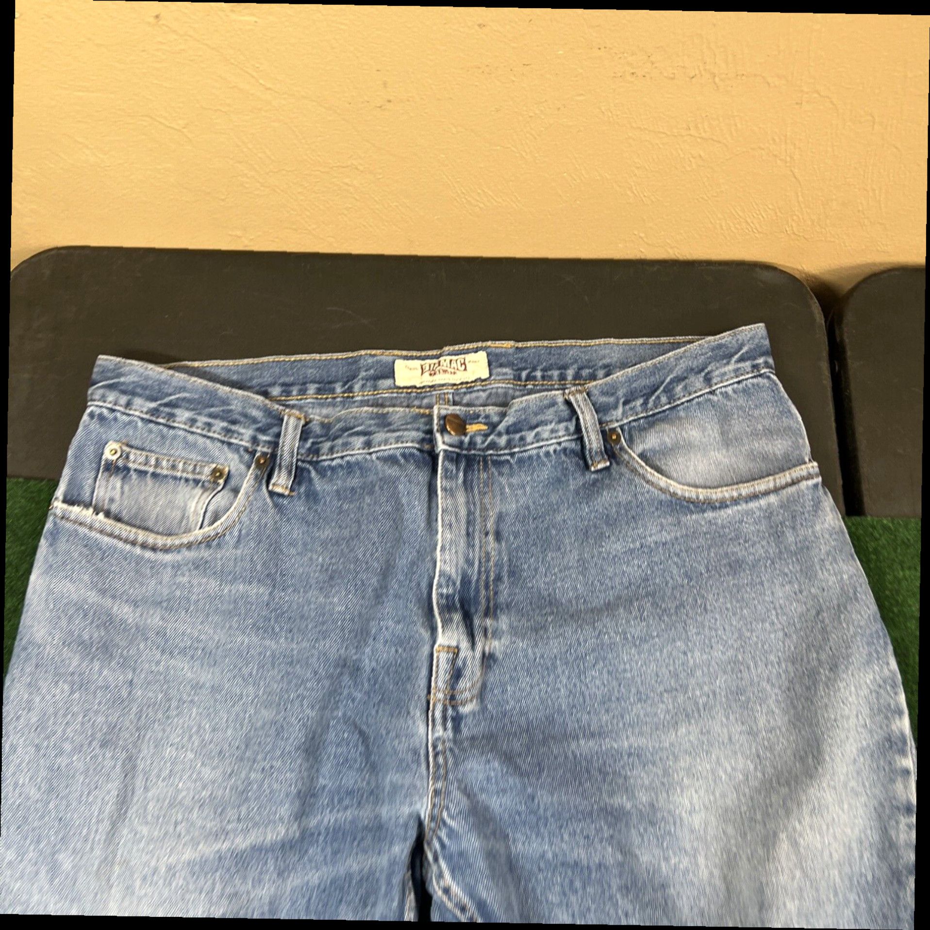 Vintage Big Mac Workwear Jeans Mens Measures 36x31 Carpenter Painter Denim Work Pants Size US 36 / EU 52 - 2 Thumbnail