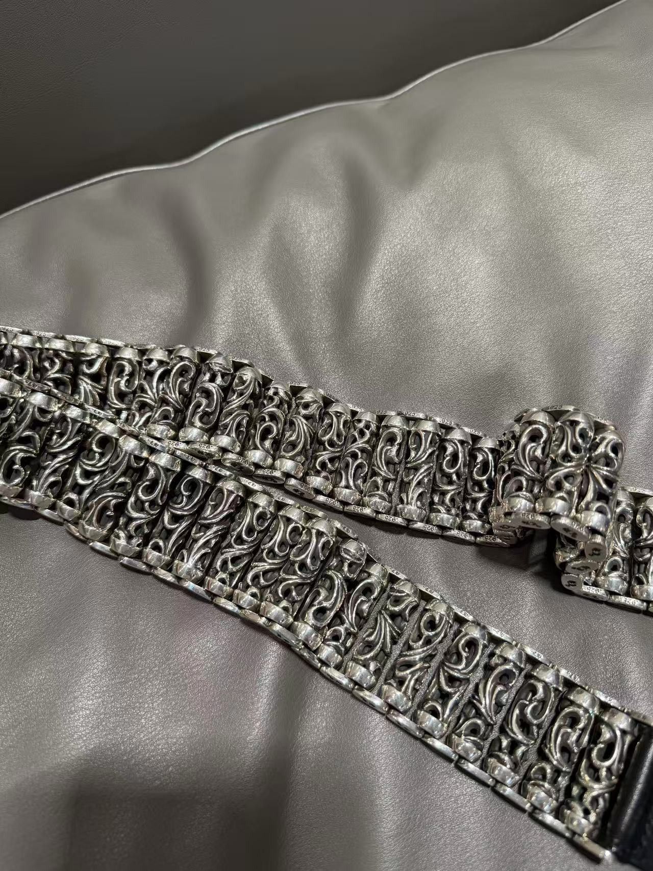 Chrome Hearts Chrome Hearts Roller Belt Size 32 - 19 Thumbnail