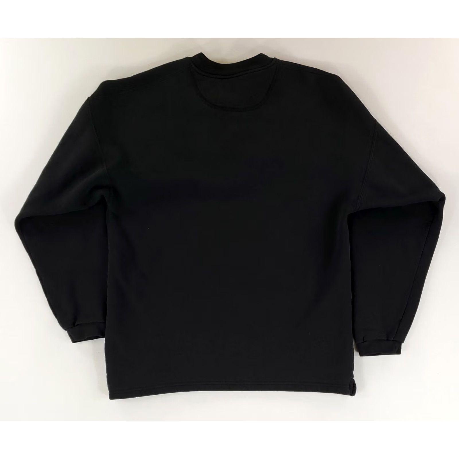 Russell Athletic VINTAGE Russell Athletic Sweatshirt Henley VTG 90s Univ Kansas Made USA Black Mens M Size US M / EU 48-50 / 2 - 5 Thumbnail