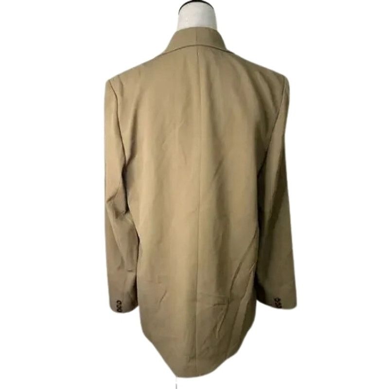 Other WAYF Blazer Single Button Relaxed Fit Long Sleeves Tan NWT Size M / US 6-8 / IT 42-44 - 4 Thumbnail