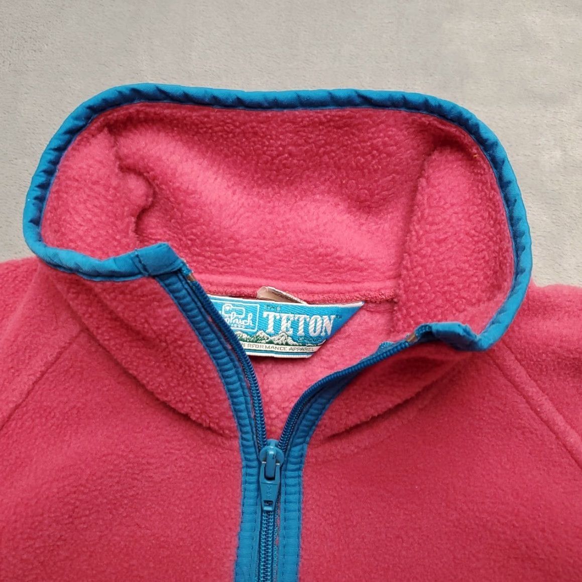 Vintage VTG Woolrich Teton Sweater Womens L Pink 1/2 Zip Pullover Fleece Woolrich USA Size L / US 10 / IT 46 - 4 Thumbnail