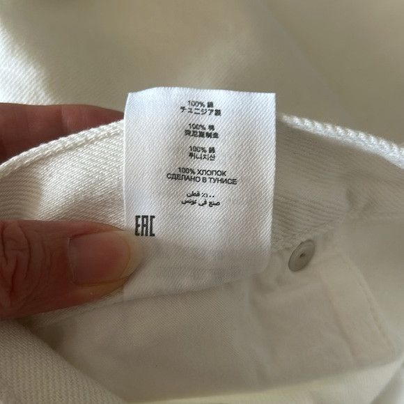 Dries Van Noten NEW DRIES VAN NOTEN white denim vented maxi jean skirt 44 Size 30" / US 8 / IT 44 - 5 Thumbnail