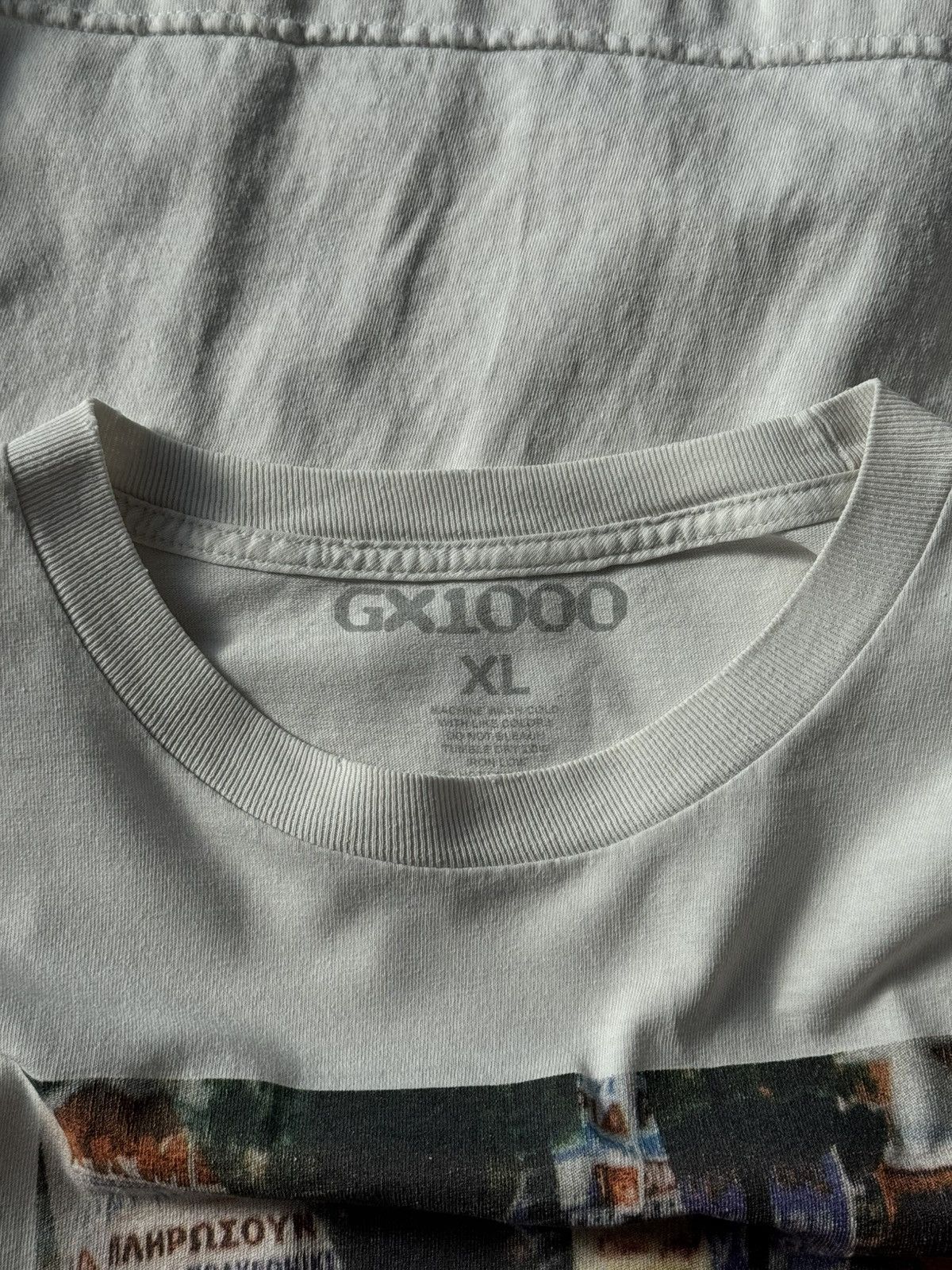 GX1000 GX1000 Terror White T-shirt Charcoal Canvas Skate Size US XL / EU 56 / 4 - 4 Thumbnail