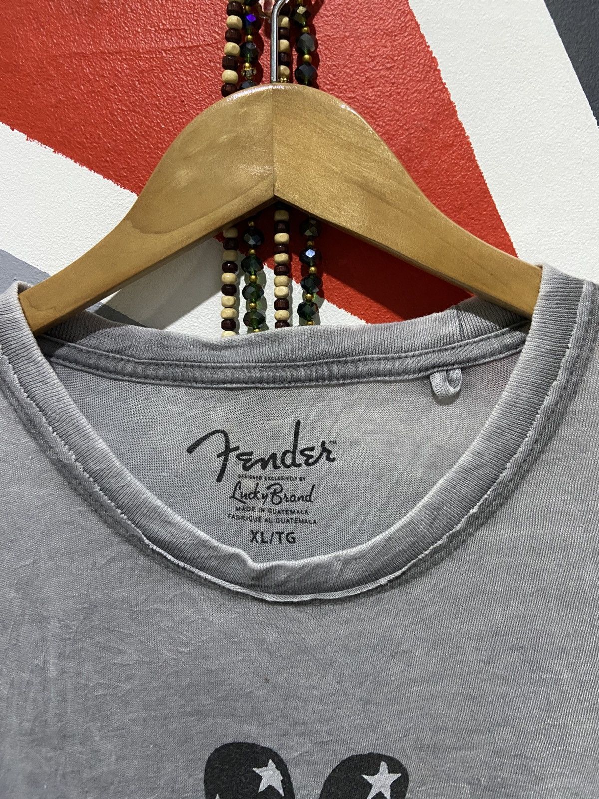 Lucky Brand Vintage Lucky X Fender Tee Size US XL / EU 56 / 4 - 4 Thumbnail
