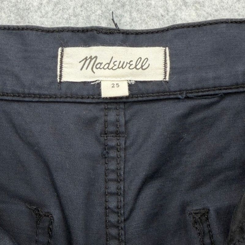 Madewell Madewell Almost Black Stretch Twill Cargo Jogger Pants 25 Size 25" / US 0 / IT 36 - 5 Thumbnail