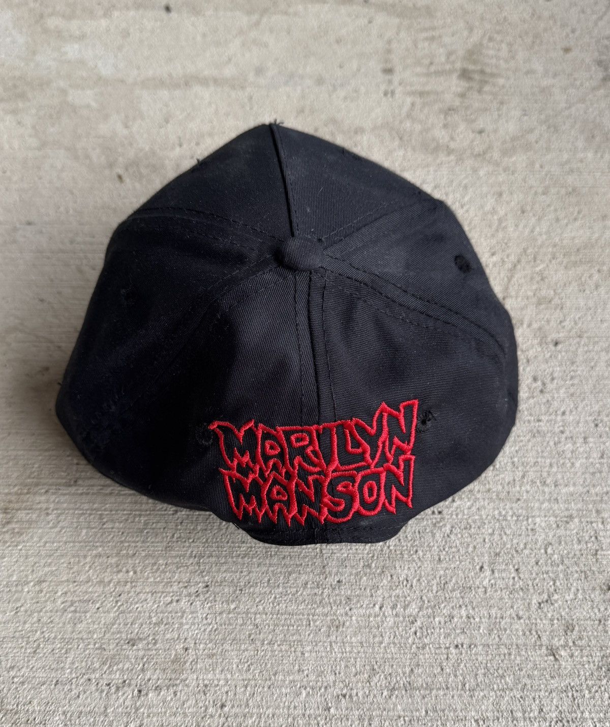 Band Tees × Marilyn Manson × Vintage Vintage RARE Marilyn Manson Antichrist Superstar Promo Hat Size ONE SIZE - 3 Thumbnail