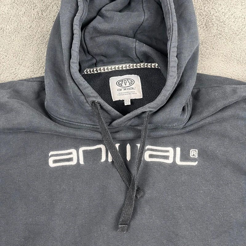 Other Vintage Animal Hoodie Black/Ash Large Size M / US 6-8 / IT 42-44 - 2 Thumbnail