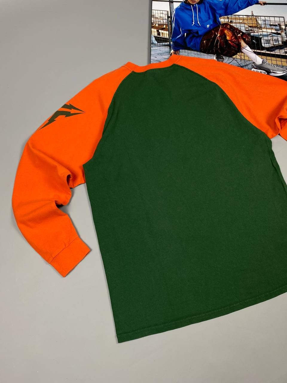 Nike Vintage Nike Team Miami Football Shirt Green Orange Y2K Size US M / EU 48-50 / 2 - 11 Thumbnail