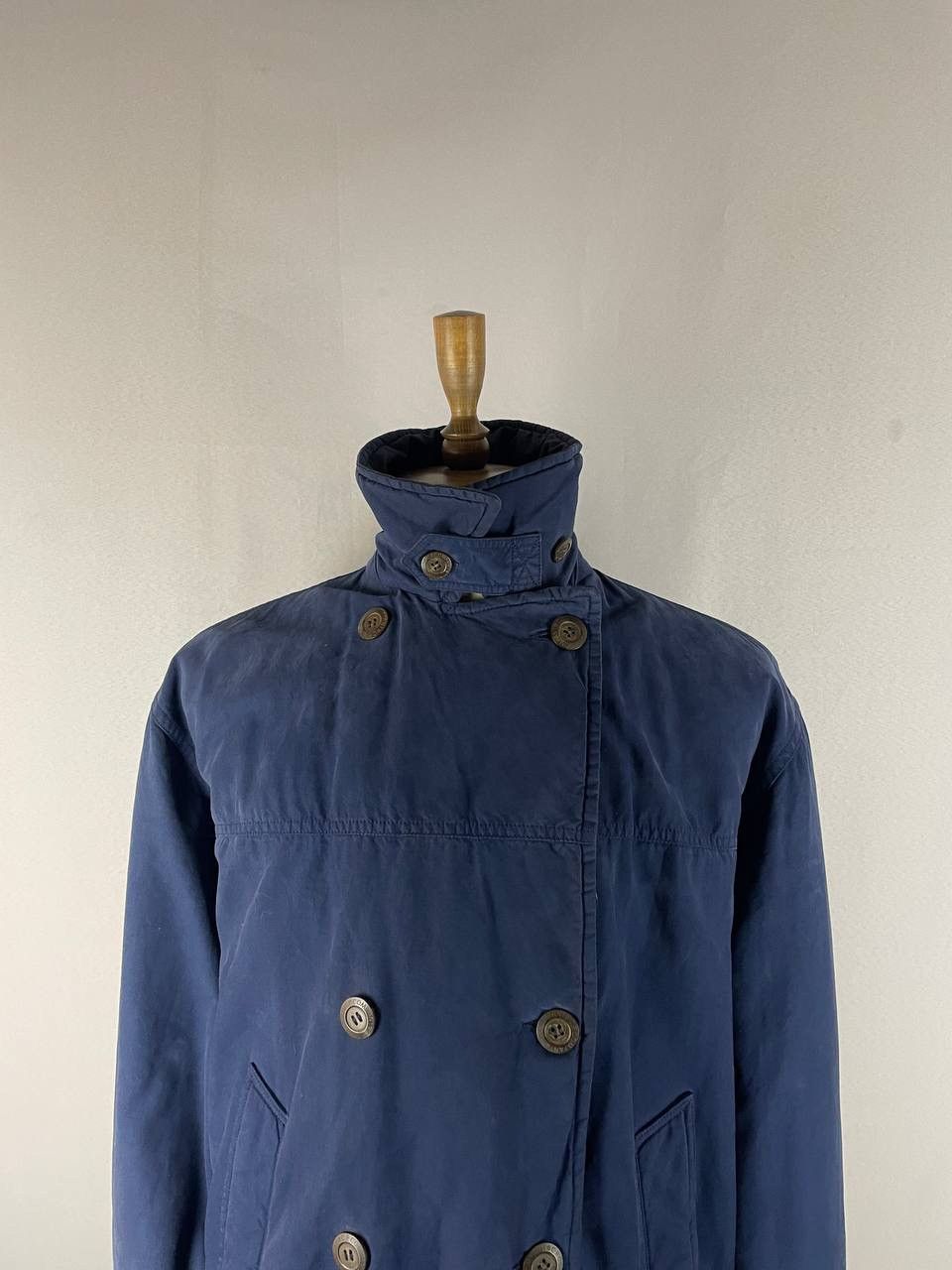 C.P. Company C.P. Company ARCHIVE Coat Trench Jacket Navy 1988 Vintage Size US M / EU 48-50 / 2 - 7 Thumbnail