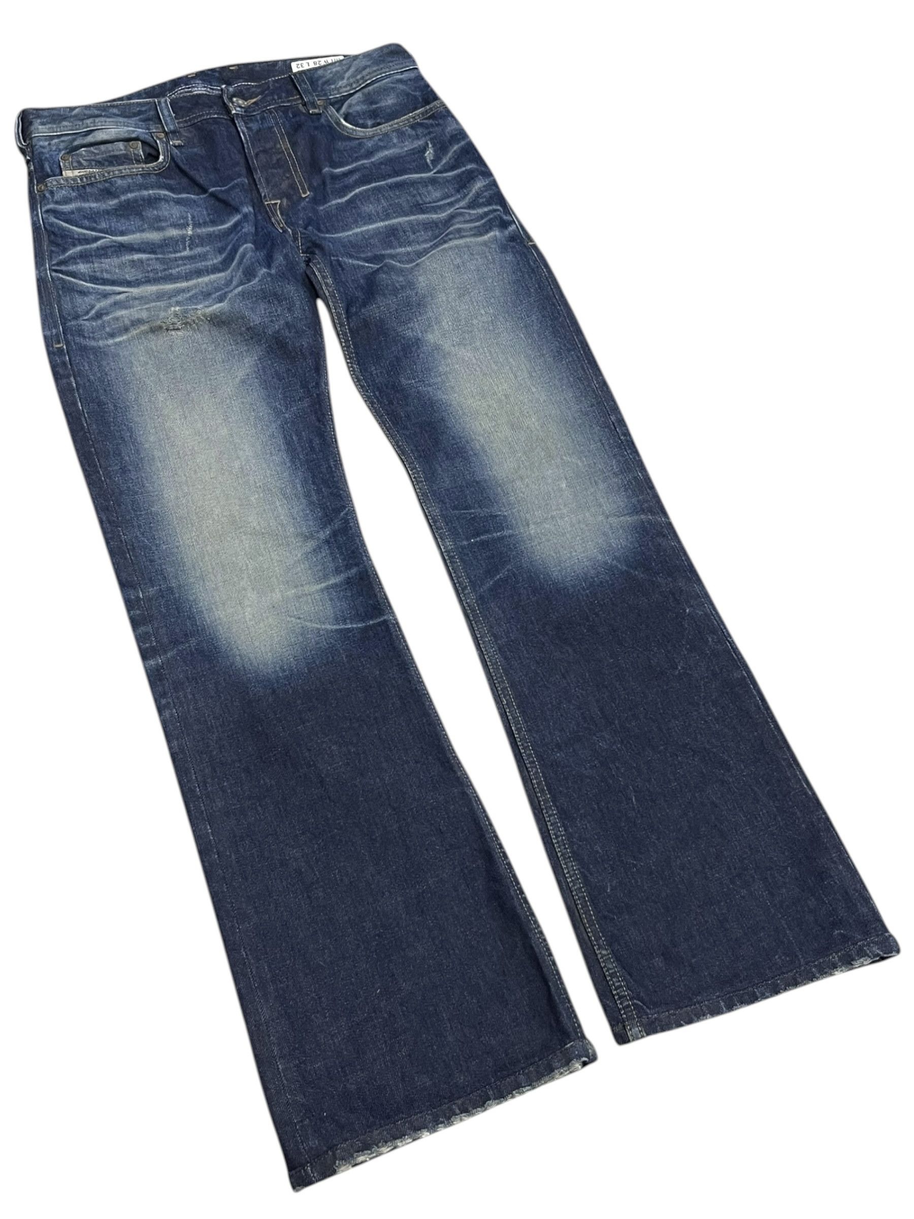 Diesel RARE🔥Vintage DIESEL ZATINY Mud Wash Regular Bootcut Flare💥 Size US 29 - 5 Thumbnail