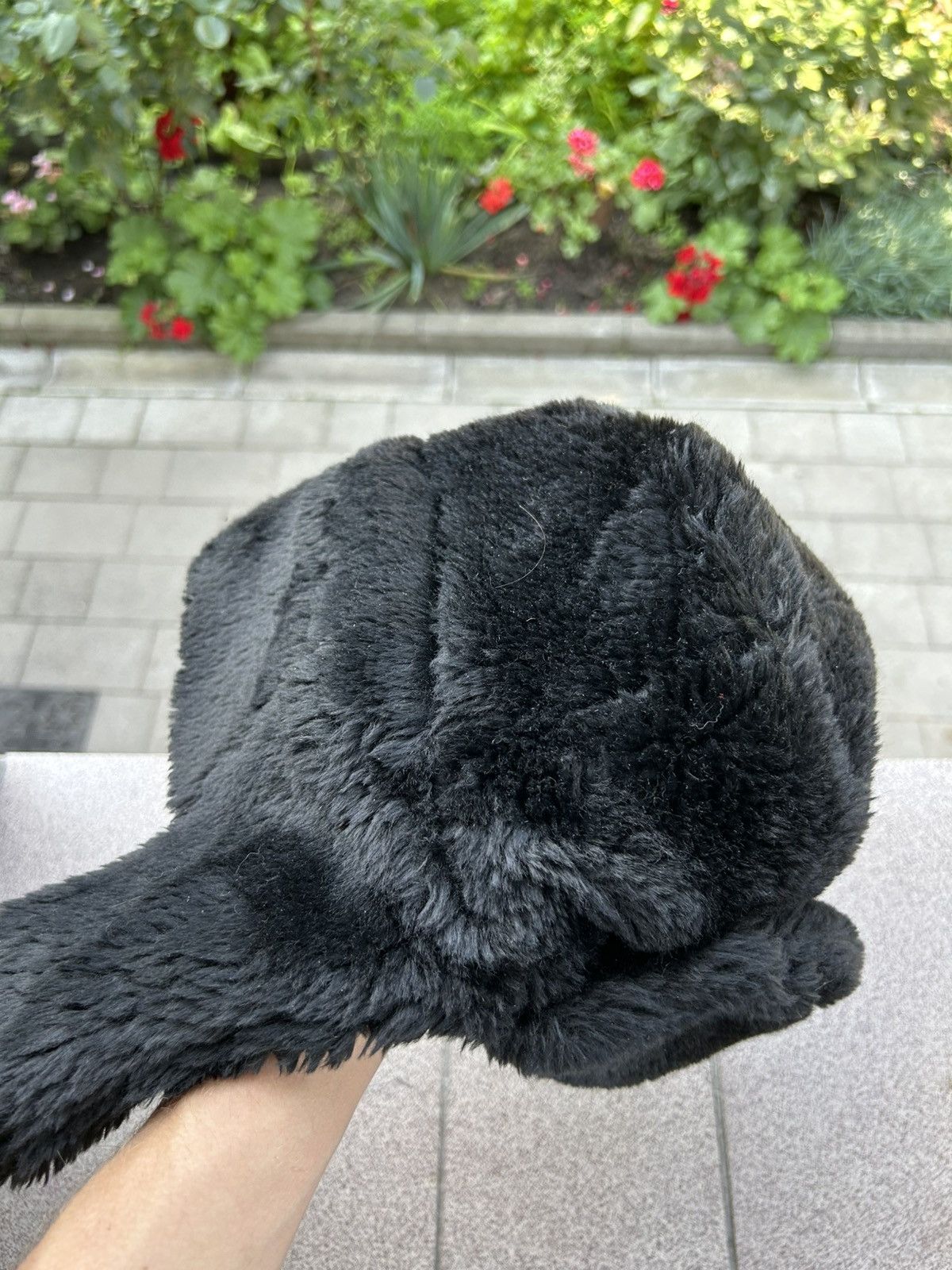 Hysteric Glamour Crazy Y2k Mohair Fuzzy Hat Ushanka Punk Winter Size ONE SIZE - 4 Thumbnail
