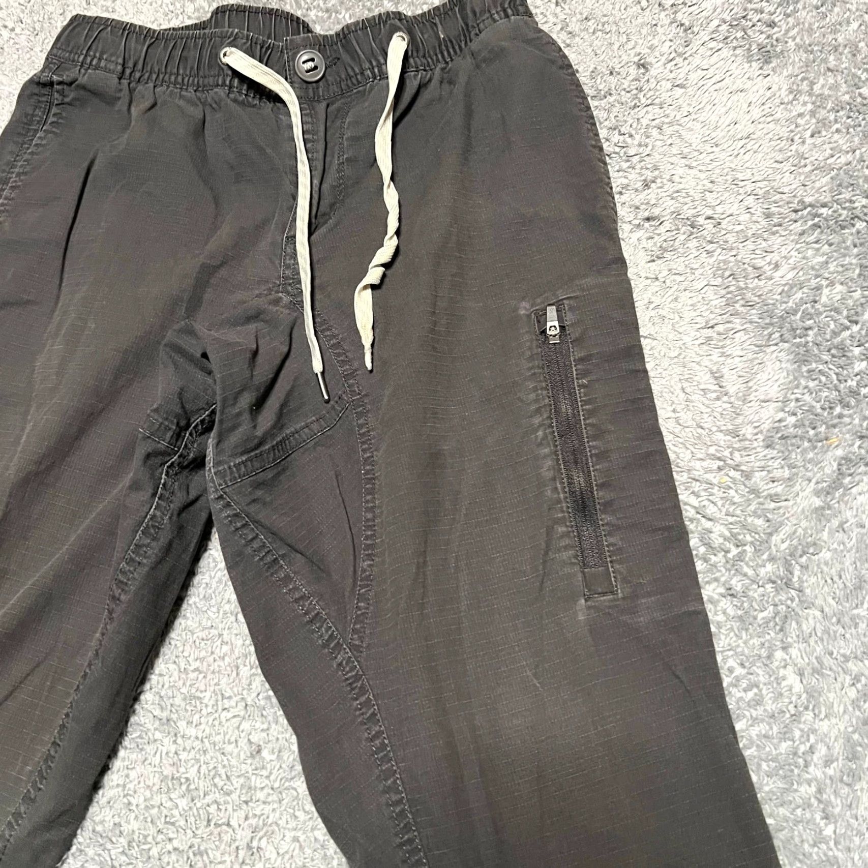 Vuori Vuori Climber Pants Men Small Gray Ripstop V412 Tapered Stretch Hiking Casual Cargo Inseam 29 in Mens Regular Size S Size US 29 - 2 Thumbnail