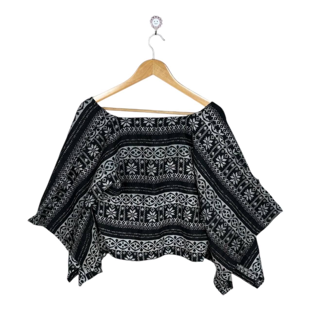 Cloak × Native Vintage Native Navajo Knitted Poncho Cloaks Capes Size US M / EU 48-50 / 2 - 2 Thumbnail