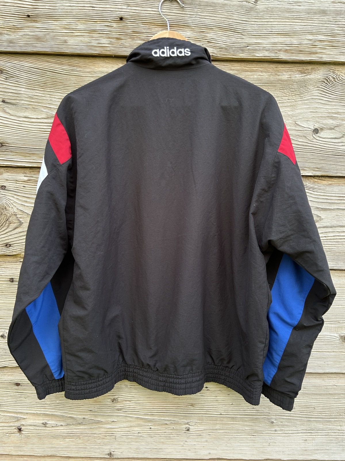 90s Vintage Adidas France FFF 1996 World Cup Light Jacket