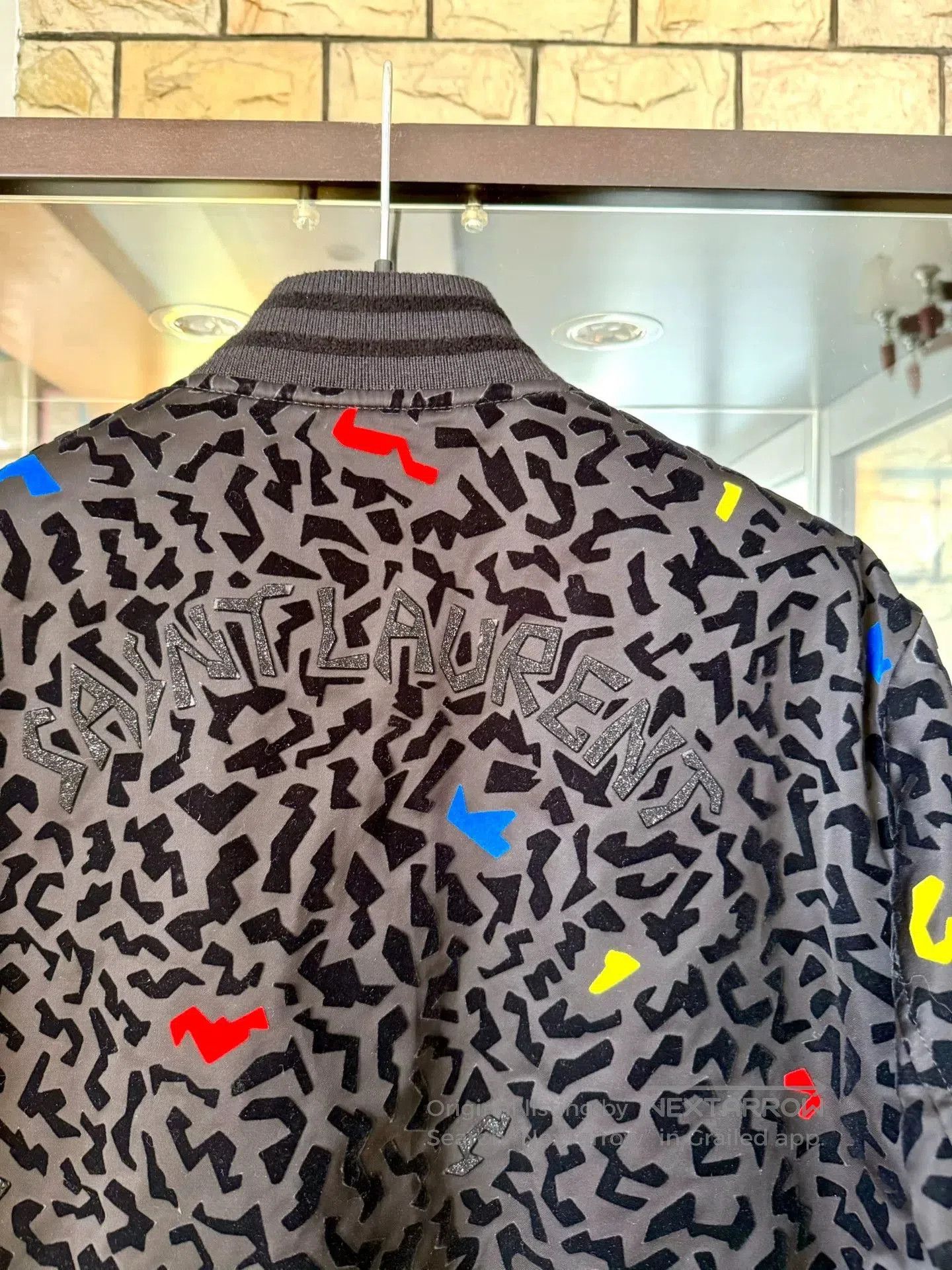 Saint Laurent Paris Saint Laurent 21FW Velvet Glitter Jacket. Size US M / EU 48-50 / 2 - 5 Thumbnail