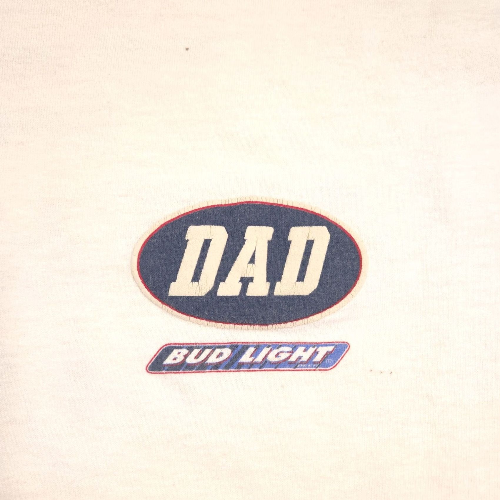 Vintage VINTAGE Bud Light Dad All Sport Shirt Mens Large White I Love You Man 90s Mens L Size US L / EU 52-54 / 3 - 4 Thumbnail