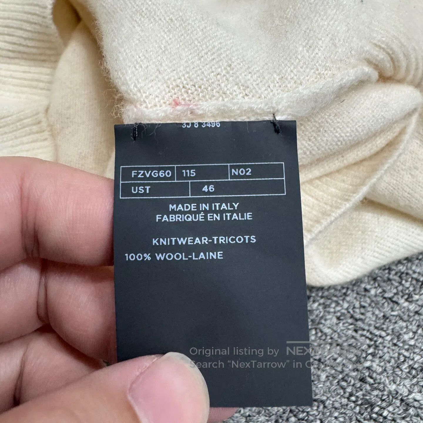 Fear of God FEAR OF GOD Wool knit sweater| Size US S / EU 44-46 / 1 - 5 Thumbnail