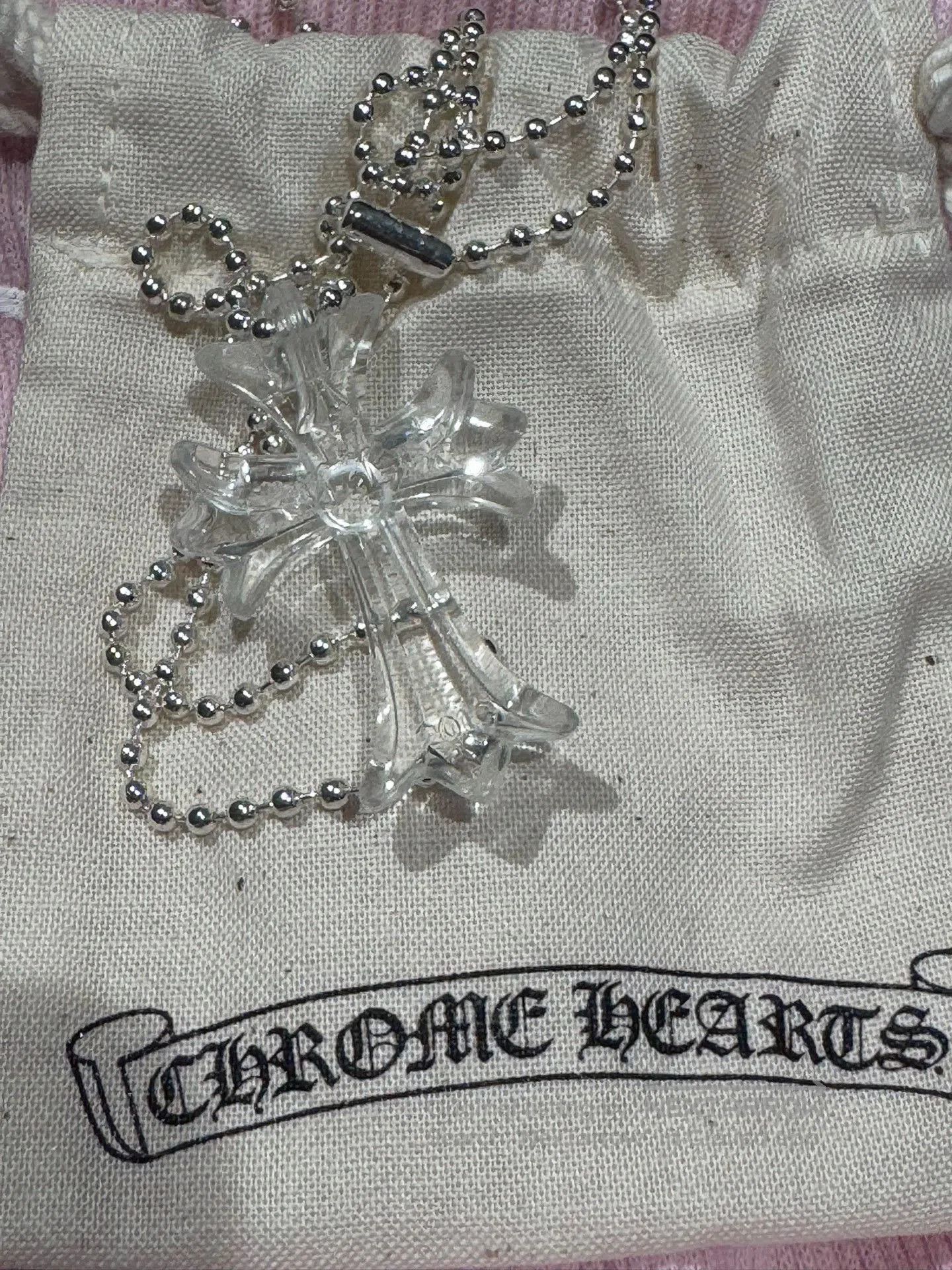 Chrome Hearts Chrome Hearts Cross Pendant Necklace. Size ONE SIZE - 2 Thumbnail