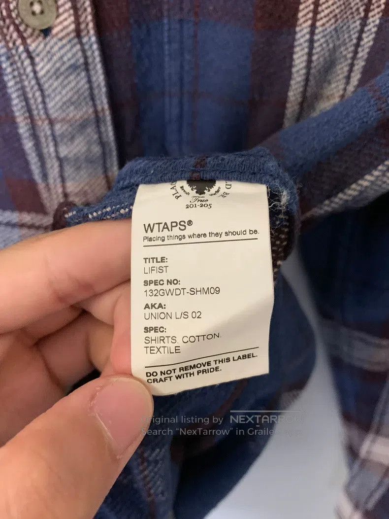 Wtaps Wtaps plaid shirt Size US M / EU 48-50 / 2 - 7 Thumbnail