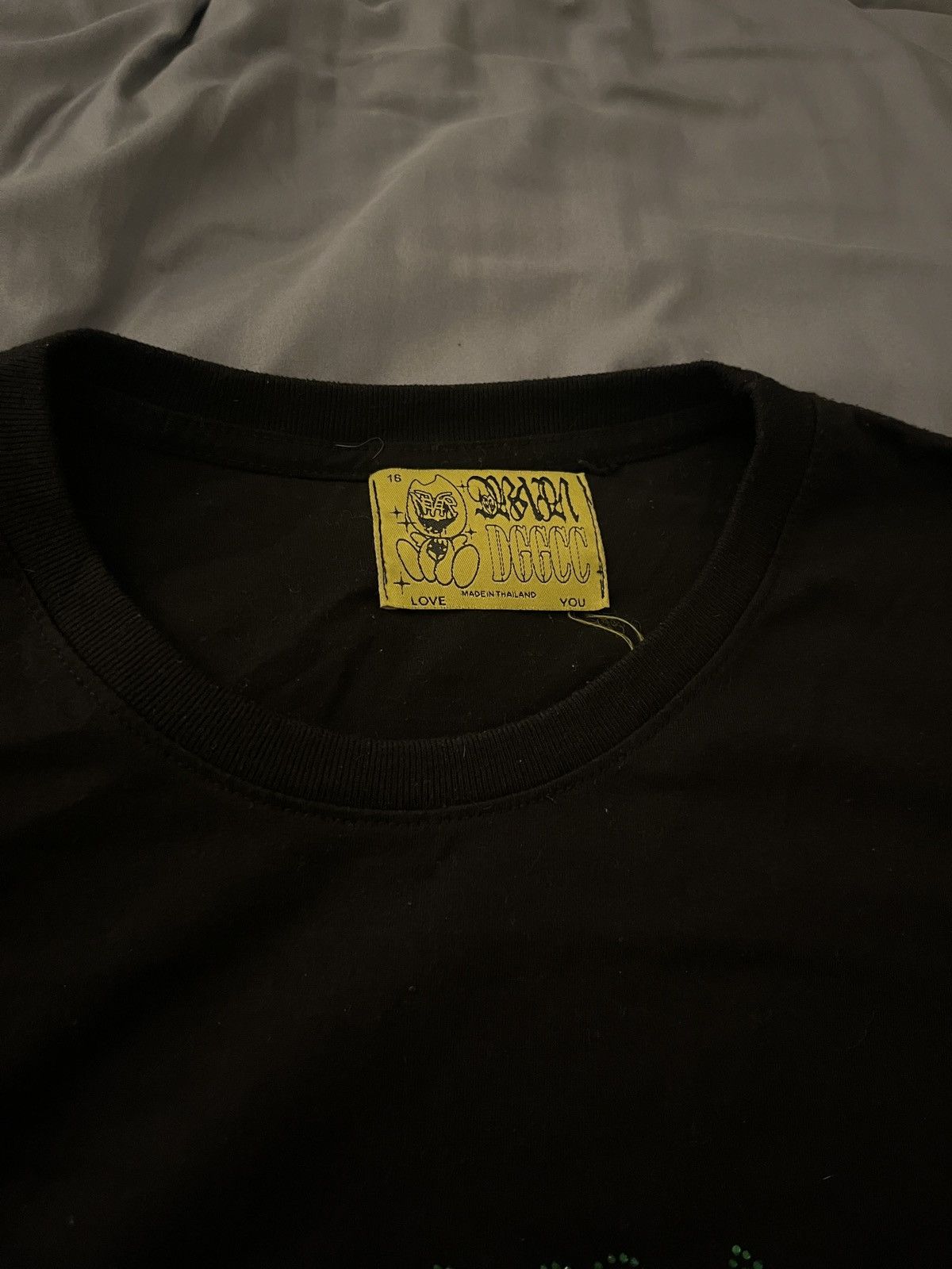 Drain Gang Drain Rhinestone Tee Size US L / EU 52-54 / 3 - 3 Thumbnail