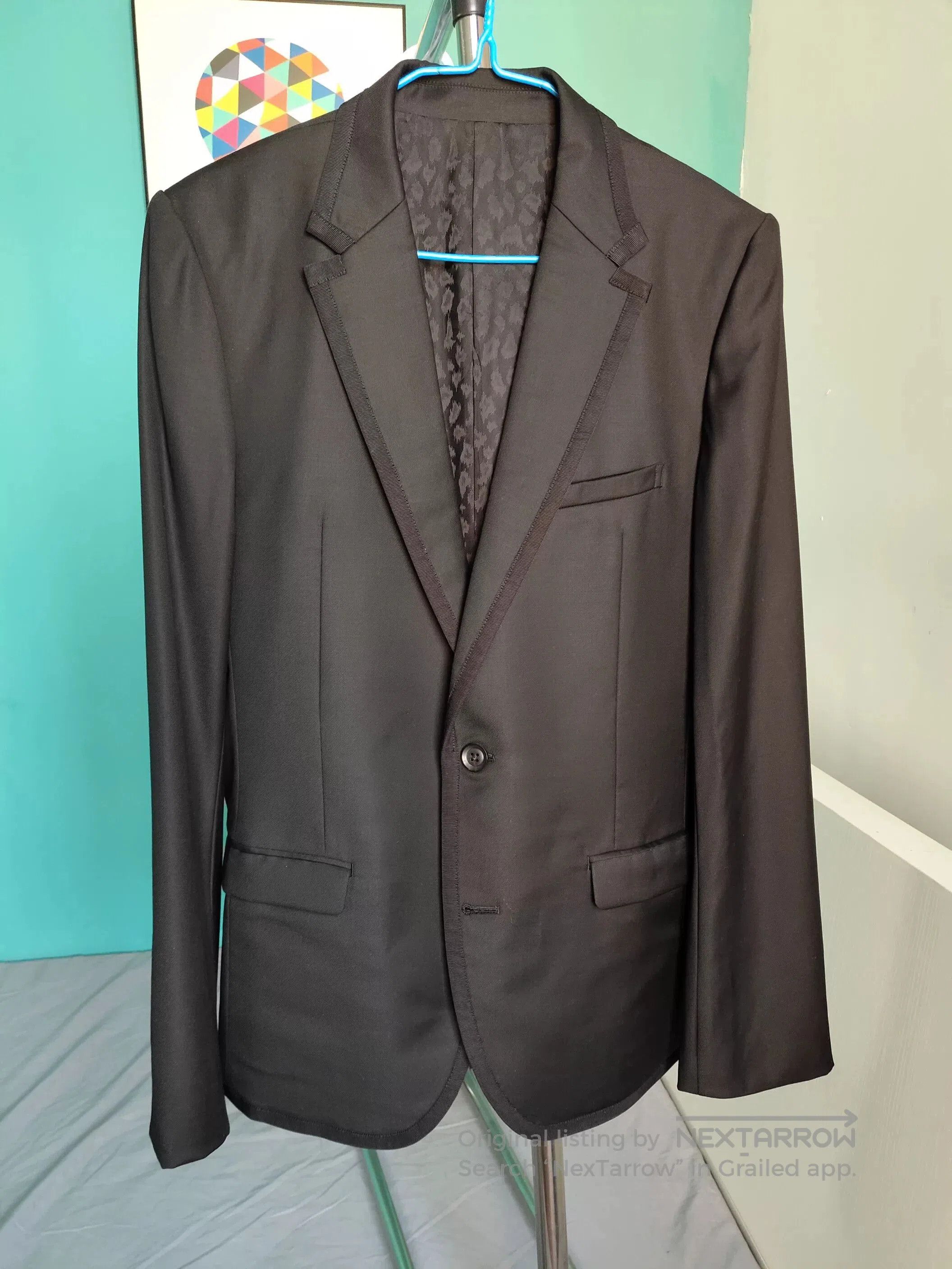 Lounge Lizard Japanese Wool Blazer by Lounge Lizard. Size US S / EU 44-46 / 1 - 1 Thumbnail