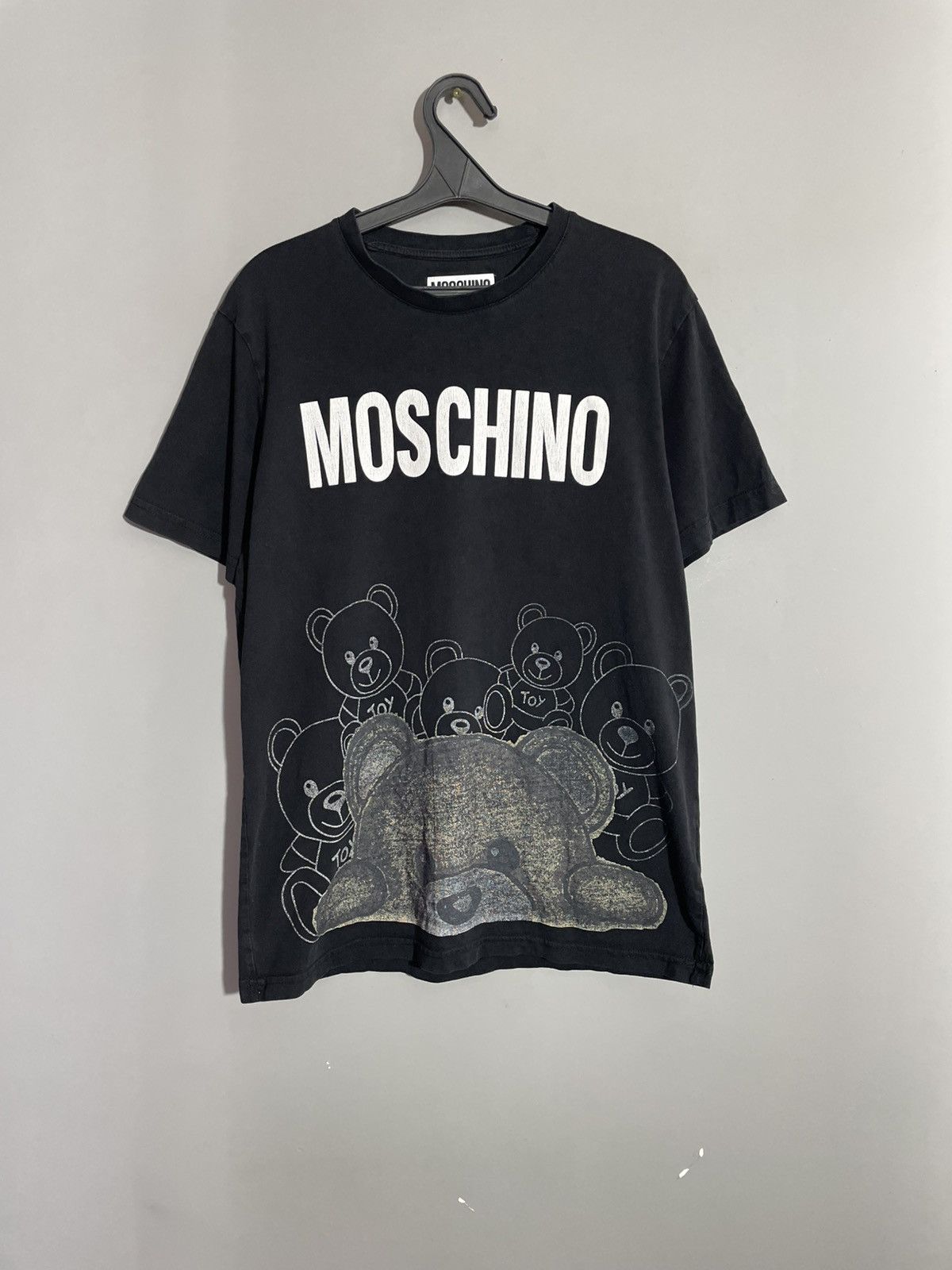 Moschino Moschino Couture Luxury Big Logo Tshirt size XL Size US XL / EU 56 / 4 - 1 Thumbnail