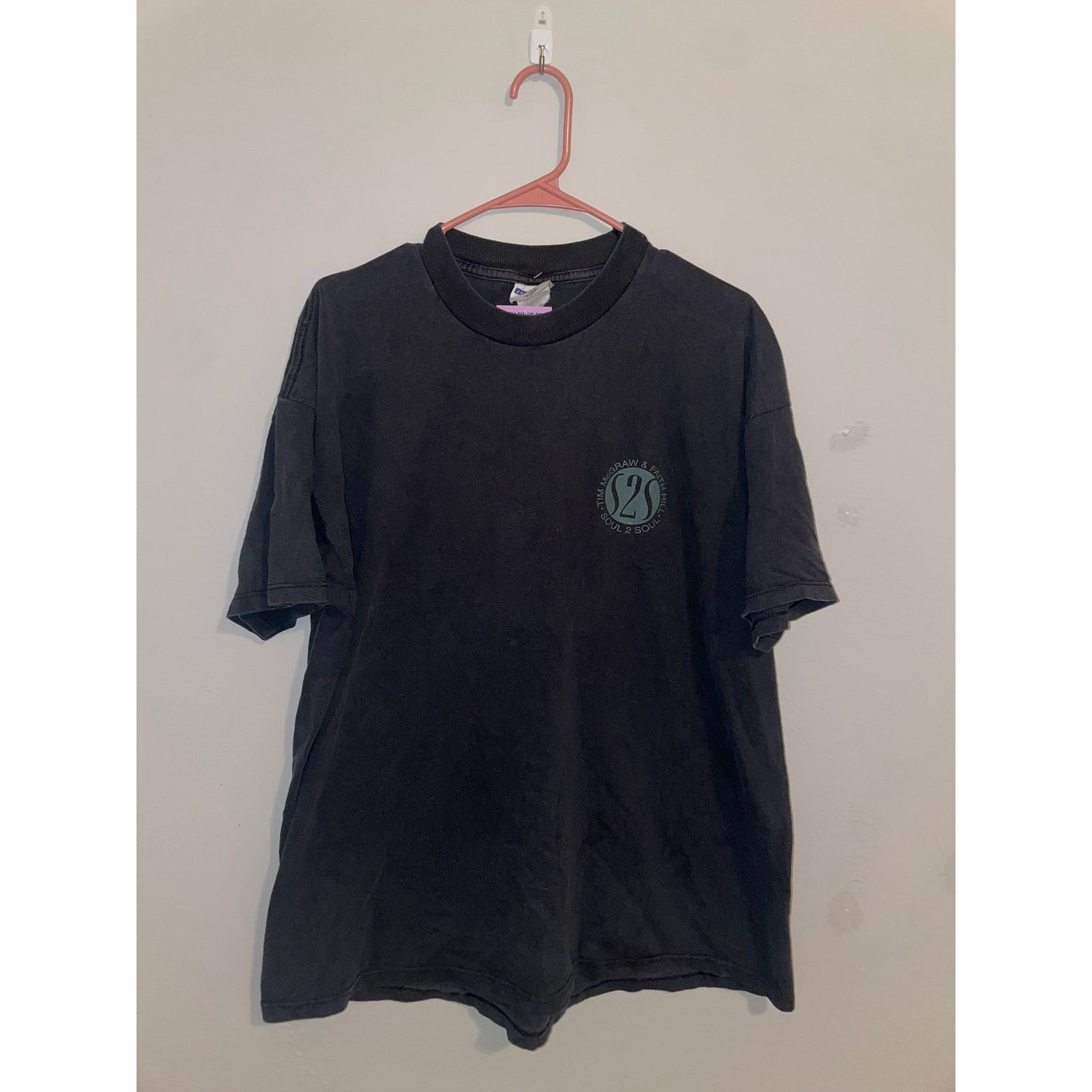 Jerzees Tim McGraw Shirt & Faith Hill Soul 2 Soul Band Concert XL Size US XL / EU 56 / 4 - 1 Thumbnail