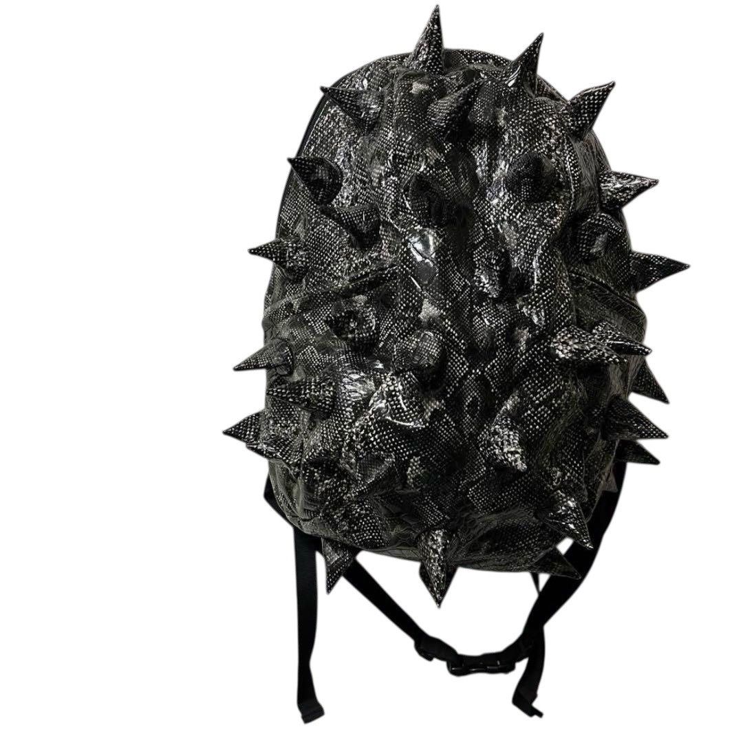 Japanese Brand Spiky bag backpack snake print python print unique Size ONE SIZE - 1 Thumbnail