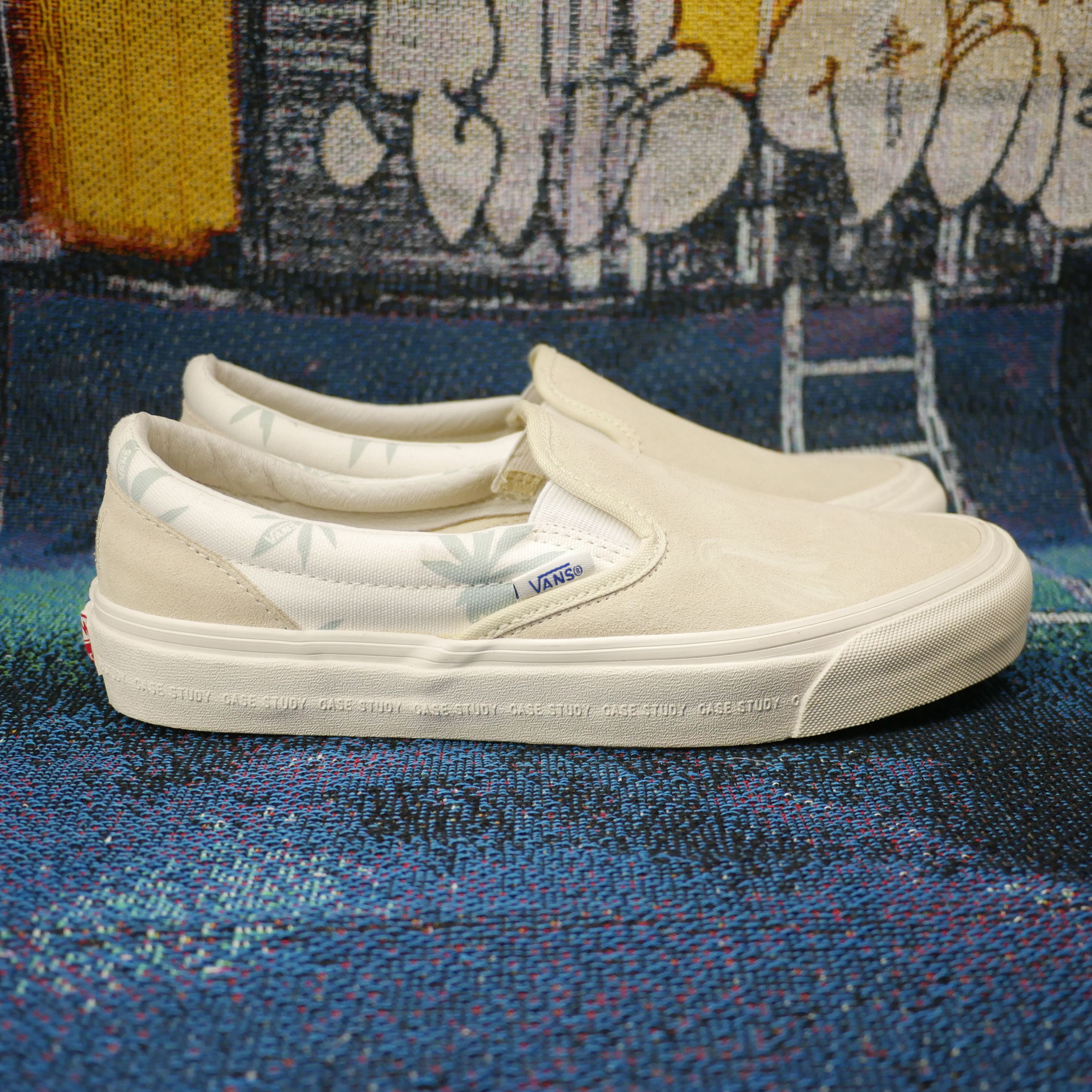 image of Vault X Modernica Ua OG Classic Slip-On Lx Shoes in White, Men's (Size 7.5)