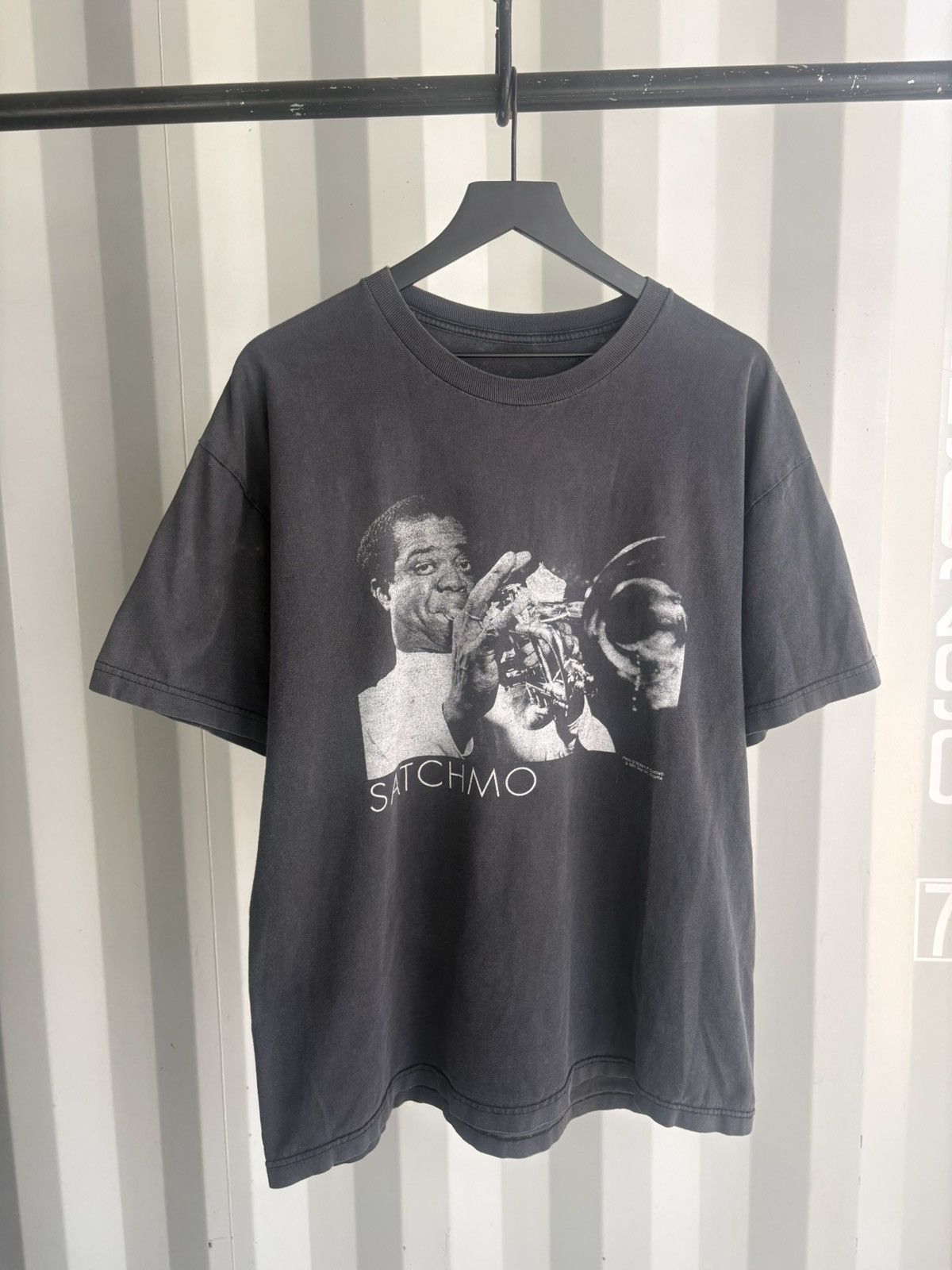 Band Tees Vintage Jazz Louis Armstrong Thrash Distressed Shirt Grunge Size US XL / EU 56 / 4 - 1 Thumbnail
