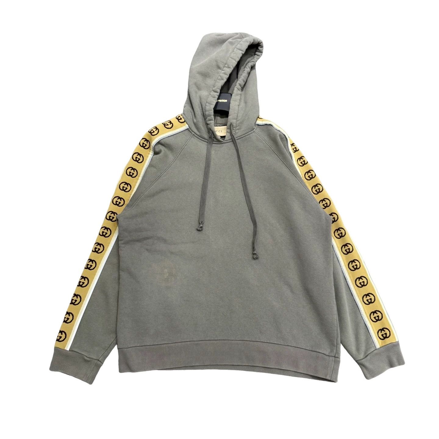 Gucci Gucci Reflective Logo Tape Hoodie Size L Size US L / EU 52-54 / 3 - 1 Thumbnail