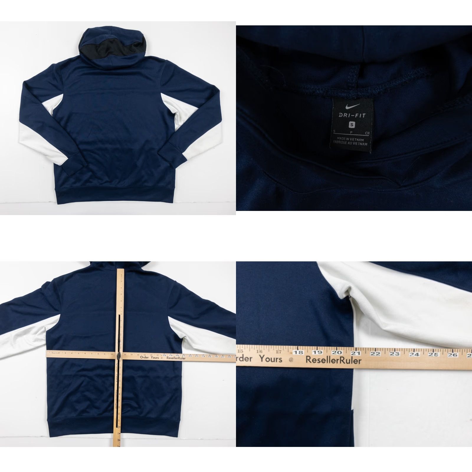 Nike Nike Sweatshirt Hoodie Adult Small Blue Dri-Fit Regular Mens Swoosh Activewear Pullover Hooded Sweatshirt Nike Shirt Size US S / EU 44-46 / 1 - 8 Thumbnail