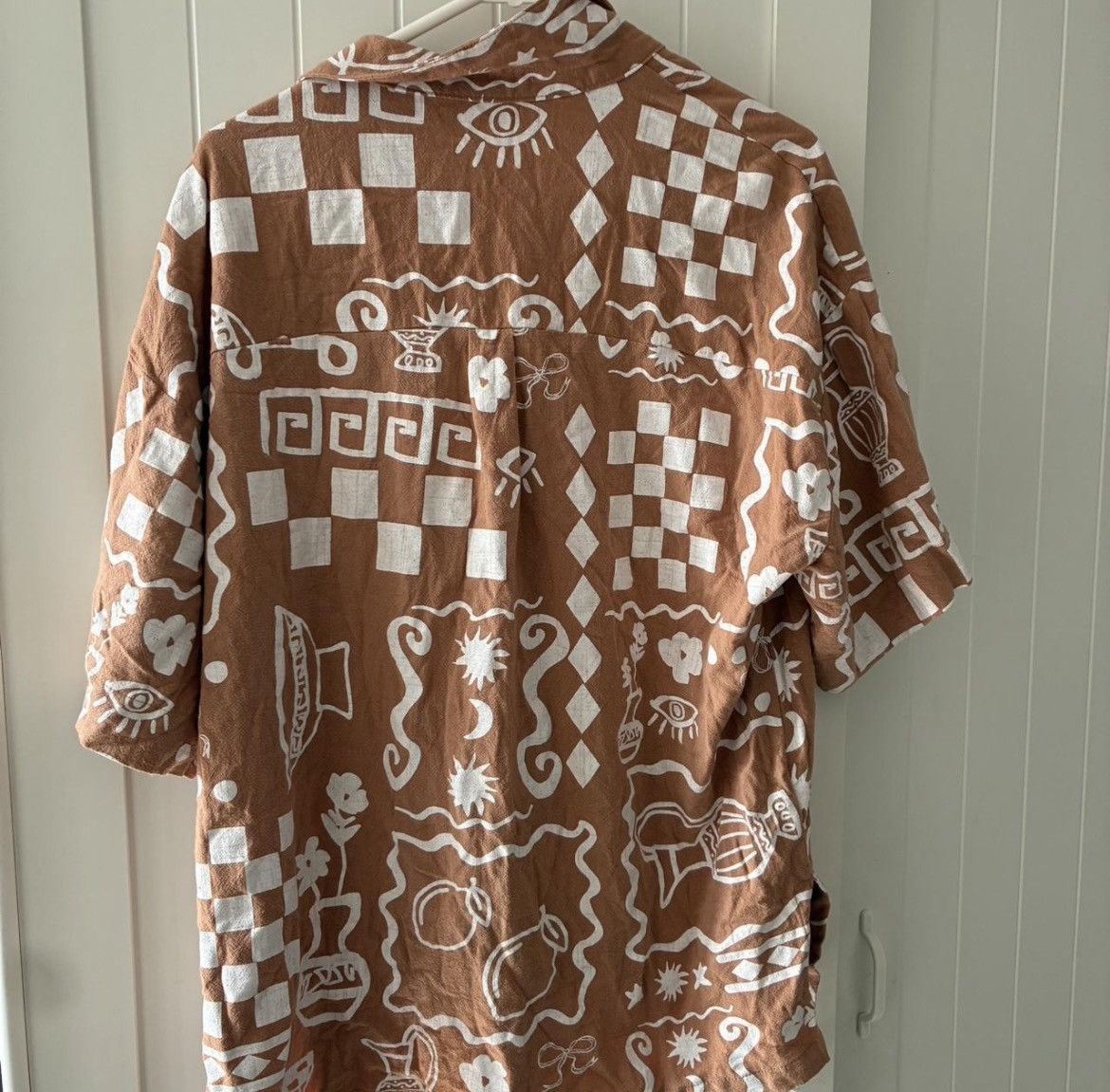 Other Brown Button Up Retro Tshirt Size US M / EU 48-50 / 2 - 3 Thumbnail