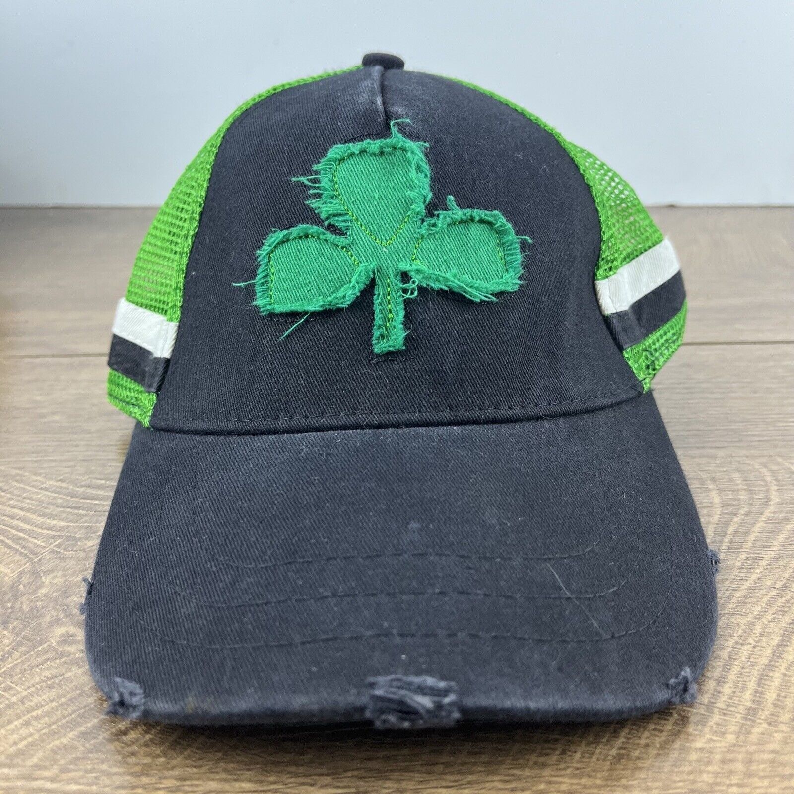 Other Clover Hat Lucky Clover Irish Hat Black Cap Adjustable Hat B Size ONE SIZE - 3 Thumbnail
