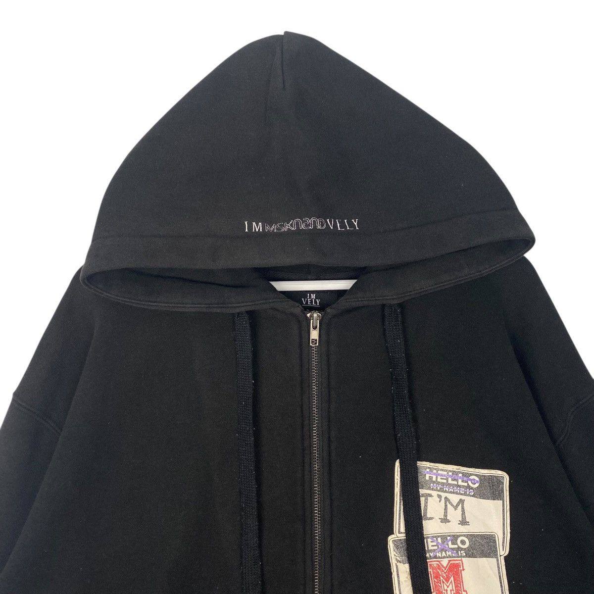 Vintage Vintage MSKN2ND Seoul Hoodie Full Zip Sweater Black Size XL Size US XL / EU 56 / 4 - 4 Thumbnail