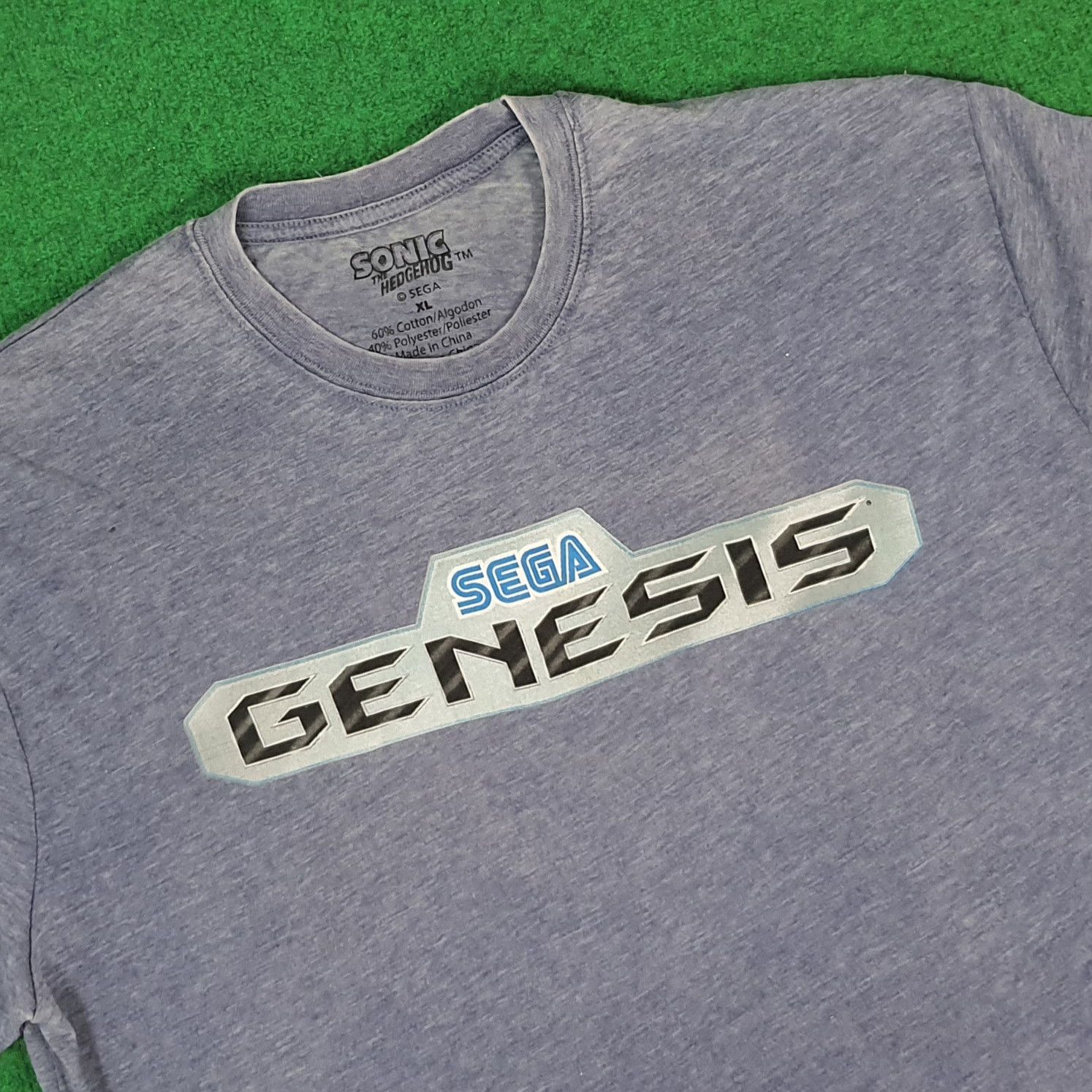 The Game × Vintage Vintage Sega Genesis Sonic The Hedgehog Anime Game Tshirt Size US L / EU 52-54 / 3 - 2 Thumbnail