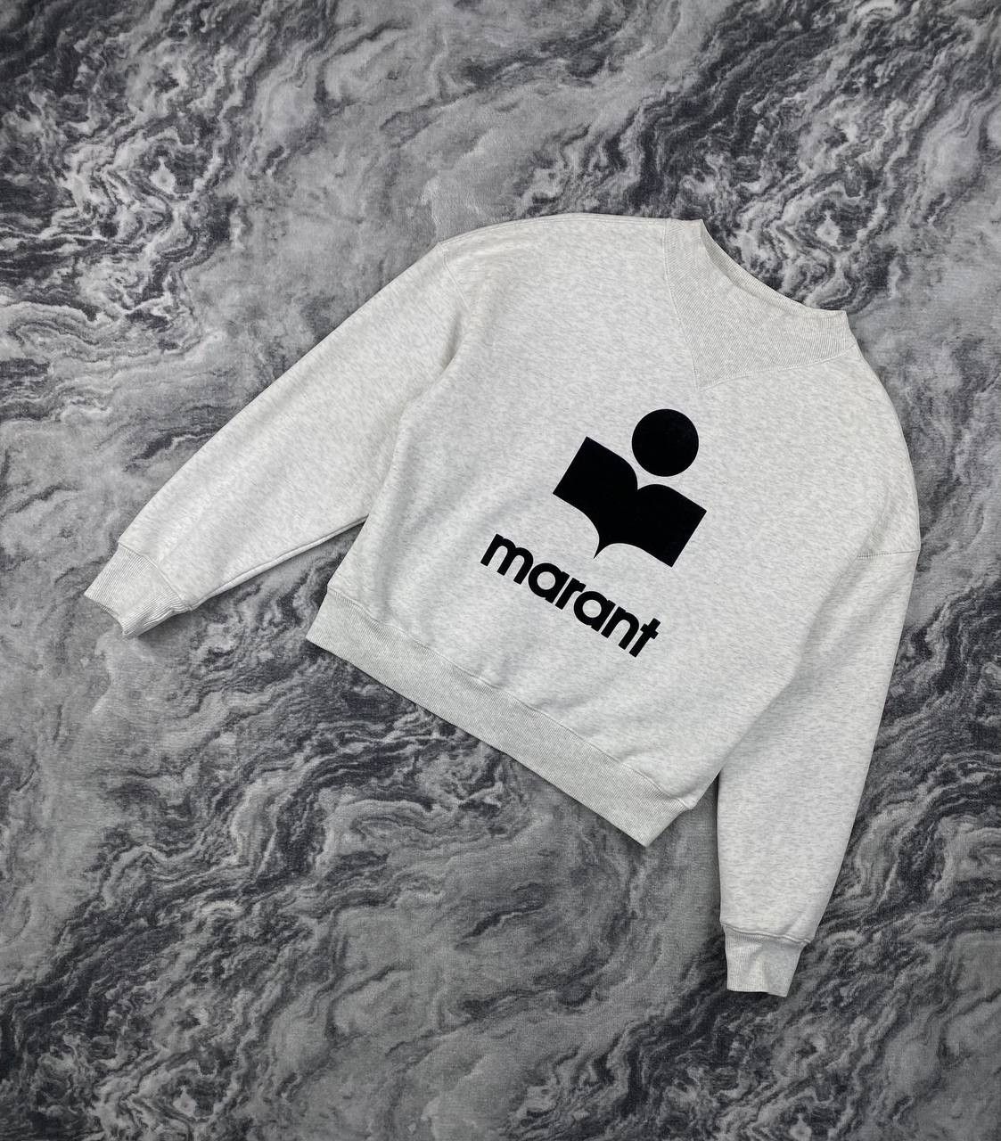 Isabel Marant Isabel Marant Etoile Sweatshirt Big Logo Women Size 34 Gray Size XXS / US 00 / IT 34 - 1 Thumbnail