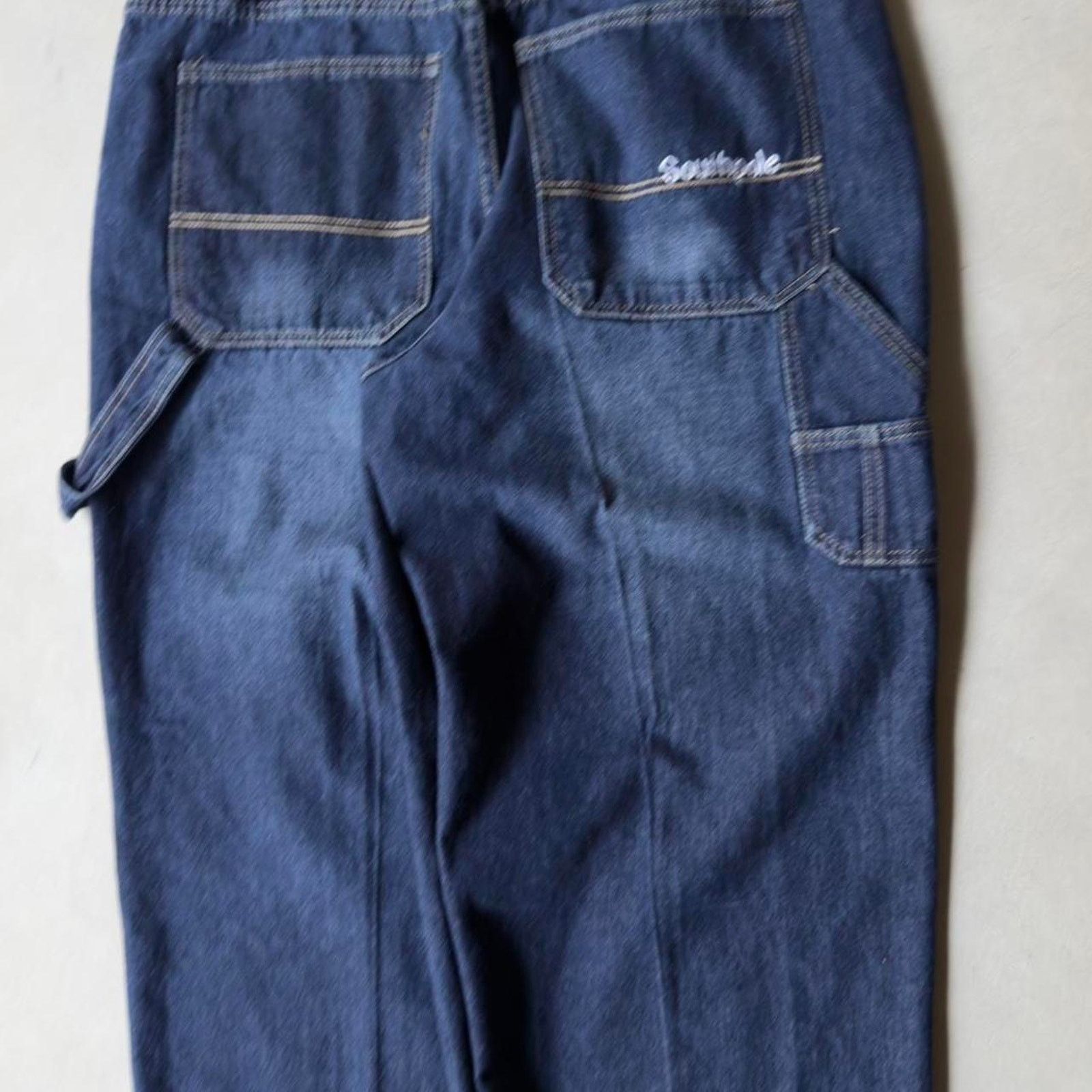 Southpole Vintage Southpole Baggy Wide Leg Jeans Skater Grunge Y2K Size US 36 / EU 52 - 3 Thumbnail