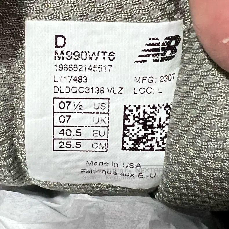 Wtaps Wtaps Gray and white sneakers Size US 7.5 / EU 40-41 - 7 Thumbnail