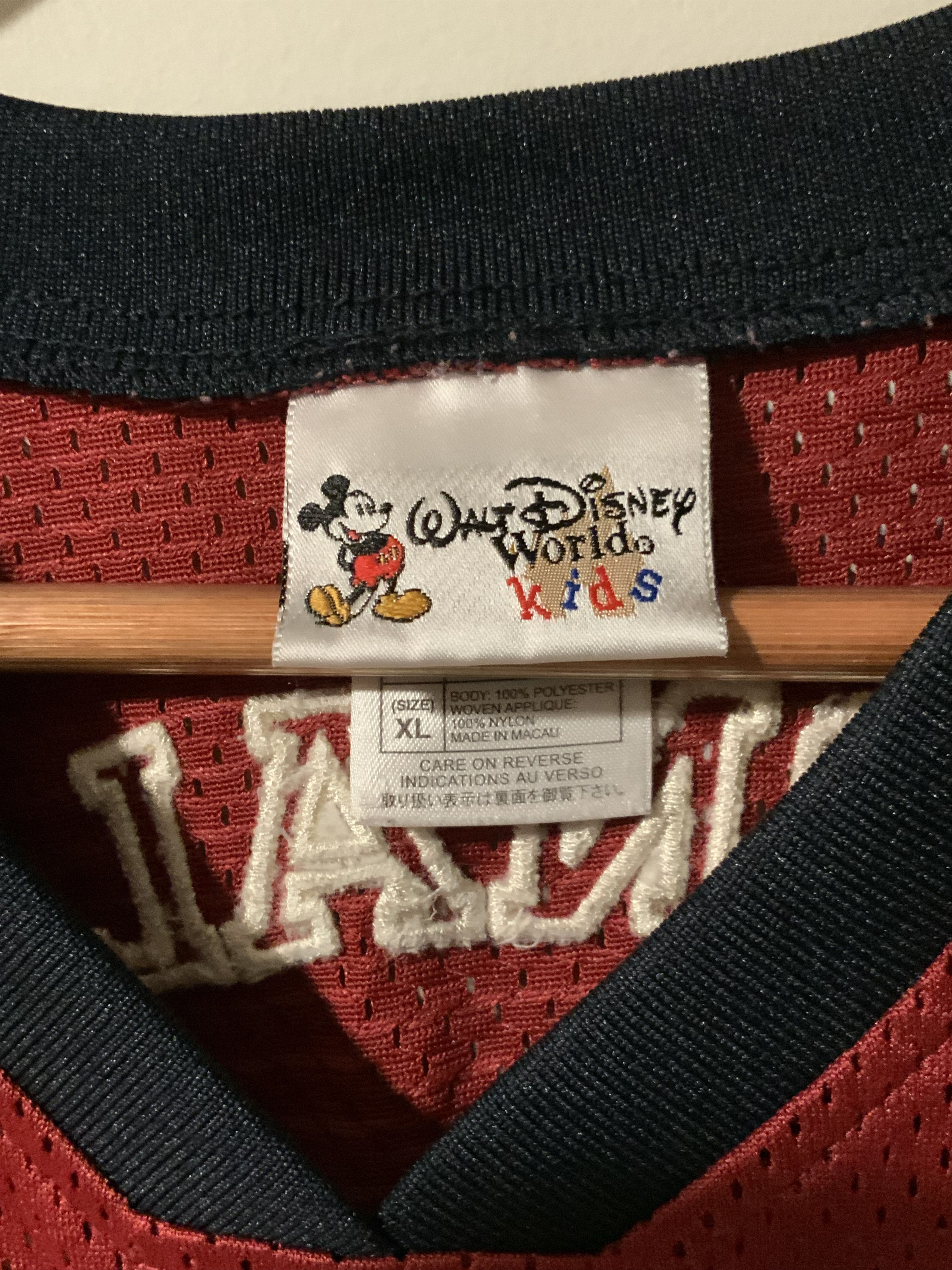 Designer × Vintage Vintage Walt Disney World Donald Youth XL Basketball Jersey Size US XL / EU 56 / 4 - 4 Thumbnail
