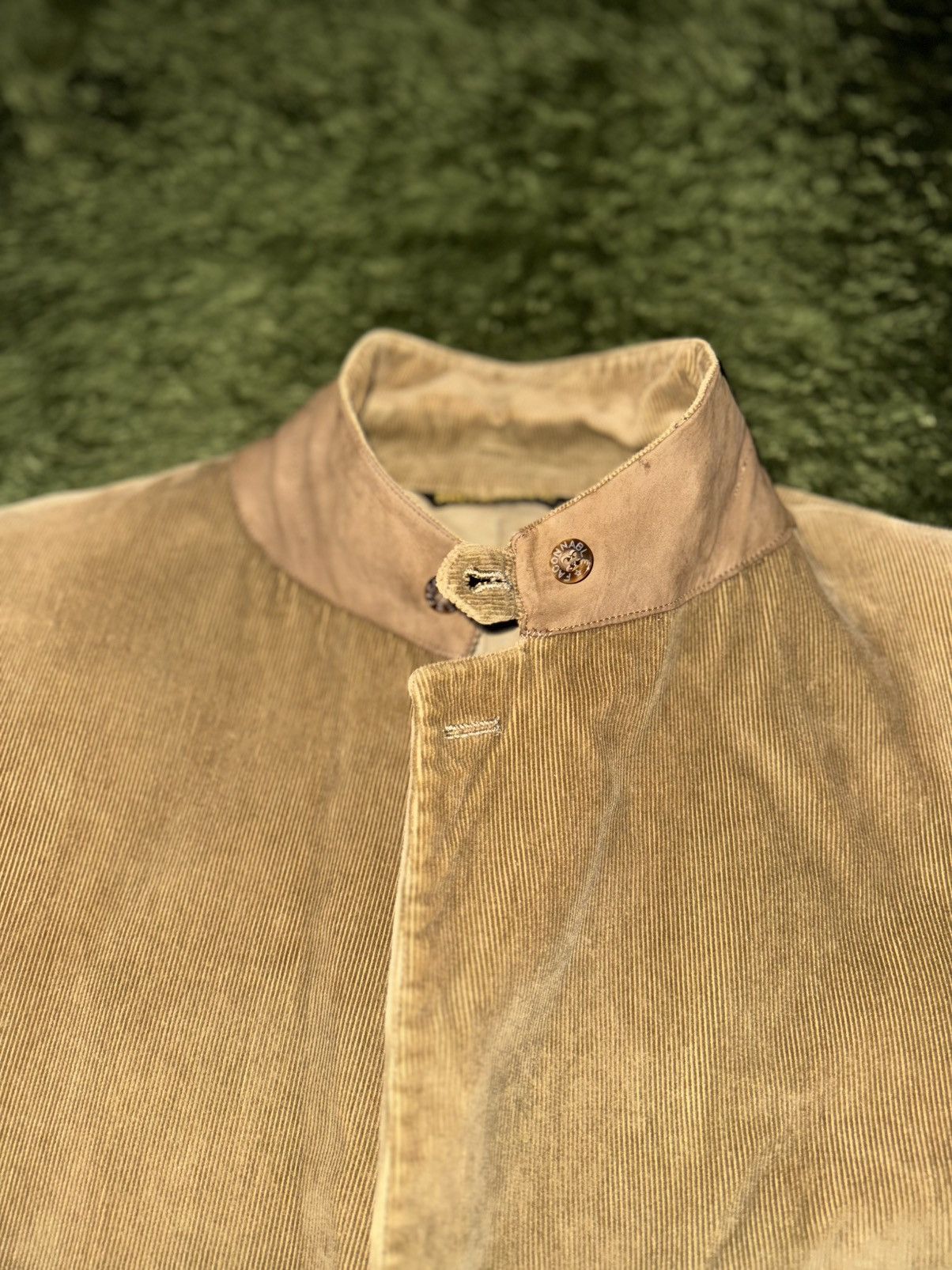 Faconnable Faconnable Japan Elbow-Patch Corduroy Blazer Size 44R - 4 Thumbnail