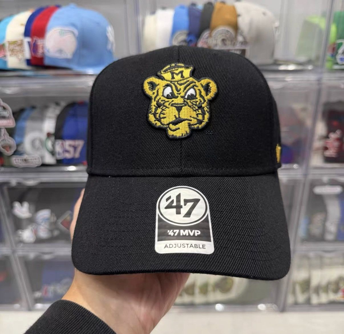 47 Brand 47 Brand NCAA University of Missouri Tigers Baseball Cap J32 Size ONE SIZE - 1 Thumbnail