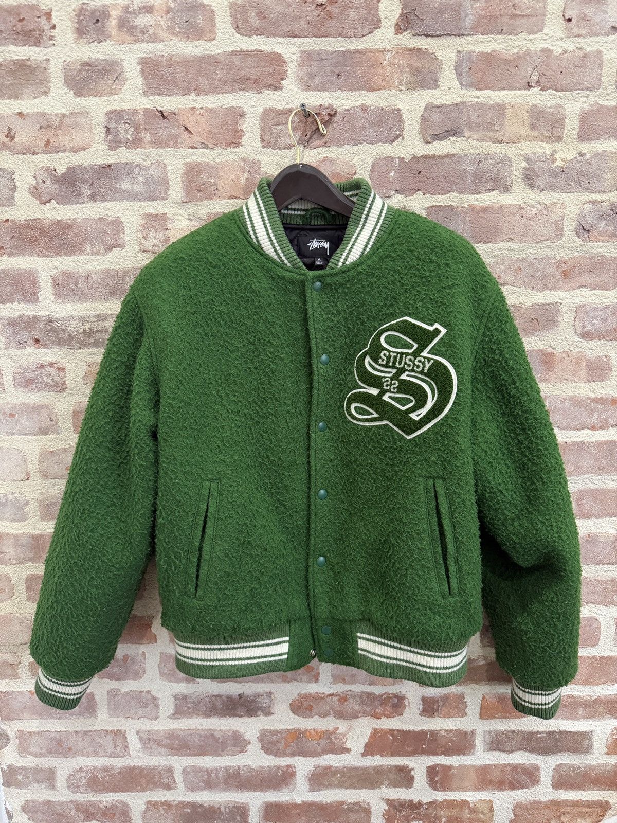 Stussy Casentino wool varsity jacket XL | Grailed