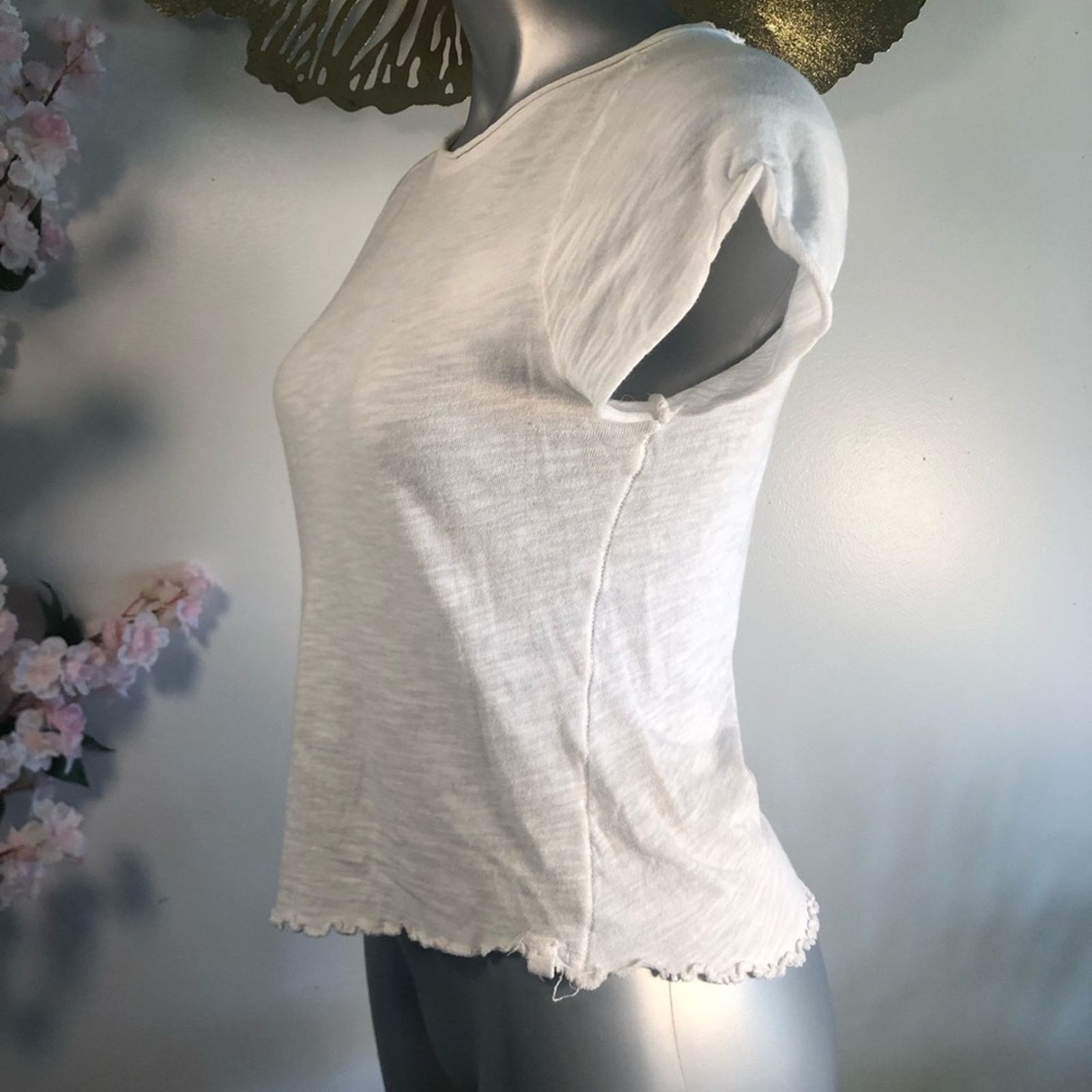 FREECITY White shirt teeshirt we the free Size M / US 6-8 / IT 42-44 - 2 Thumbnail