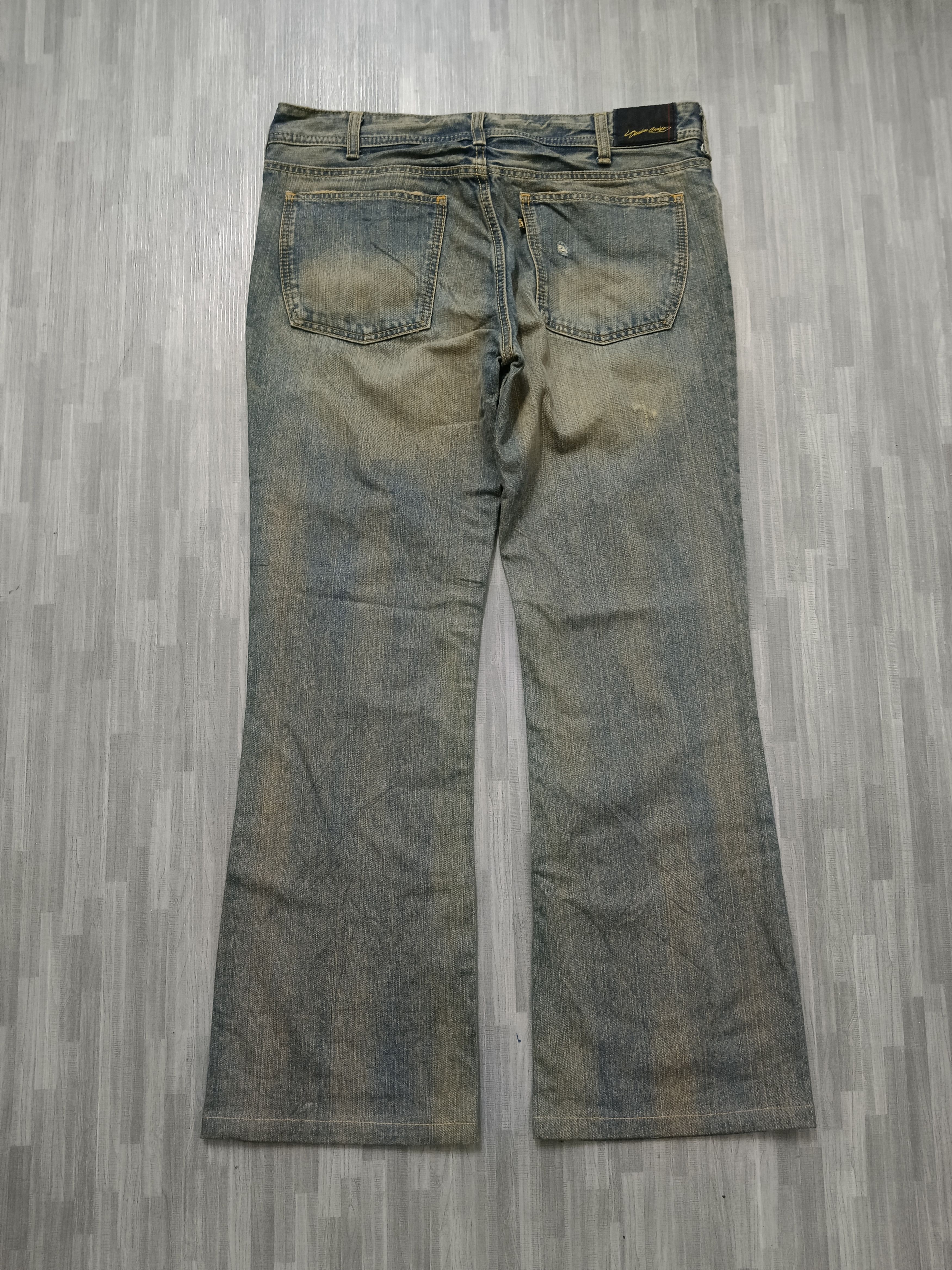 Japanese Brand RUSTY FLARE DENIM CRAFT Size US 34 / EU 50 - 3 Thumbnail