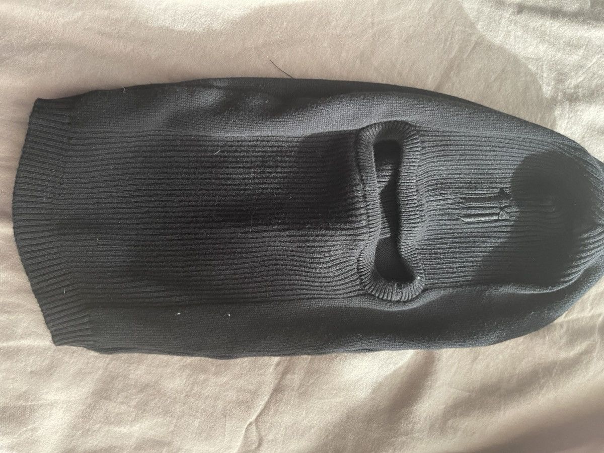 Boris Bidjan Saberi Boris black wool sky mask Size ONE SIZE - 2 Thumbnail