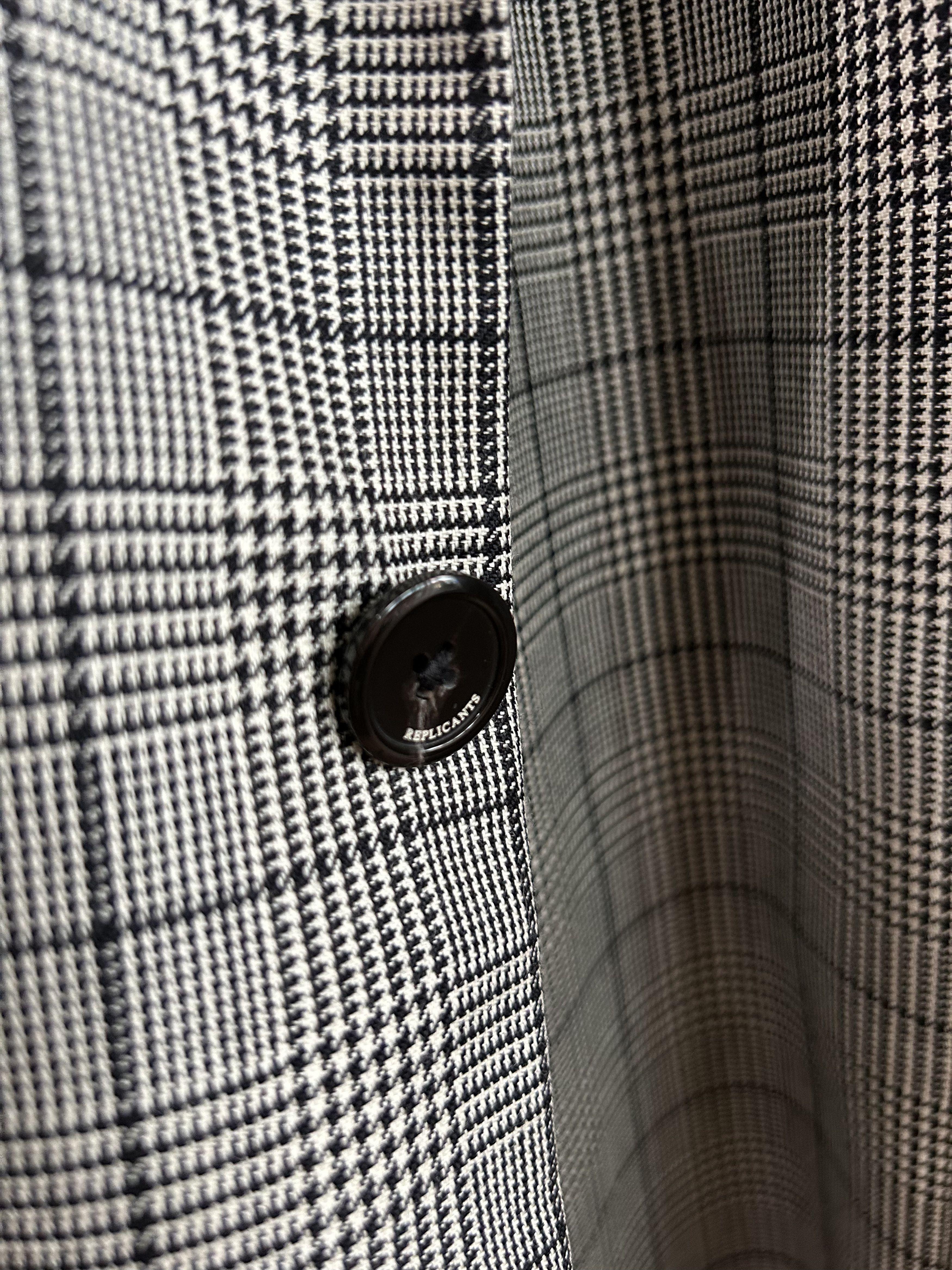 Raf Simons RAF SIMONS Houndstooth Oversized Blazer (18SS) Size US M / EU 48-50 / 2 - 9 Thumbnail